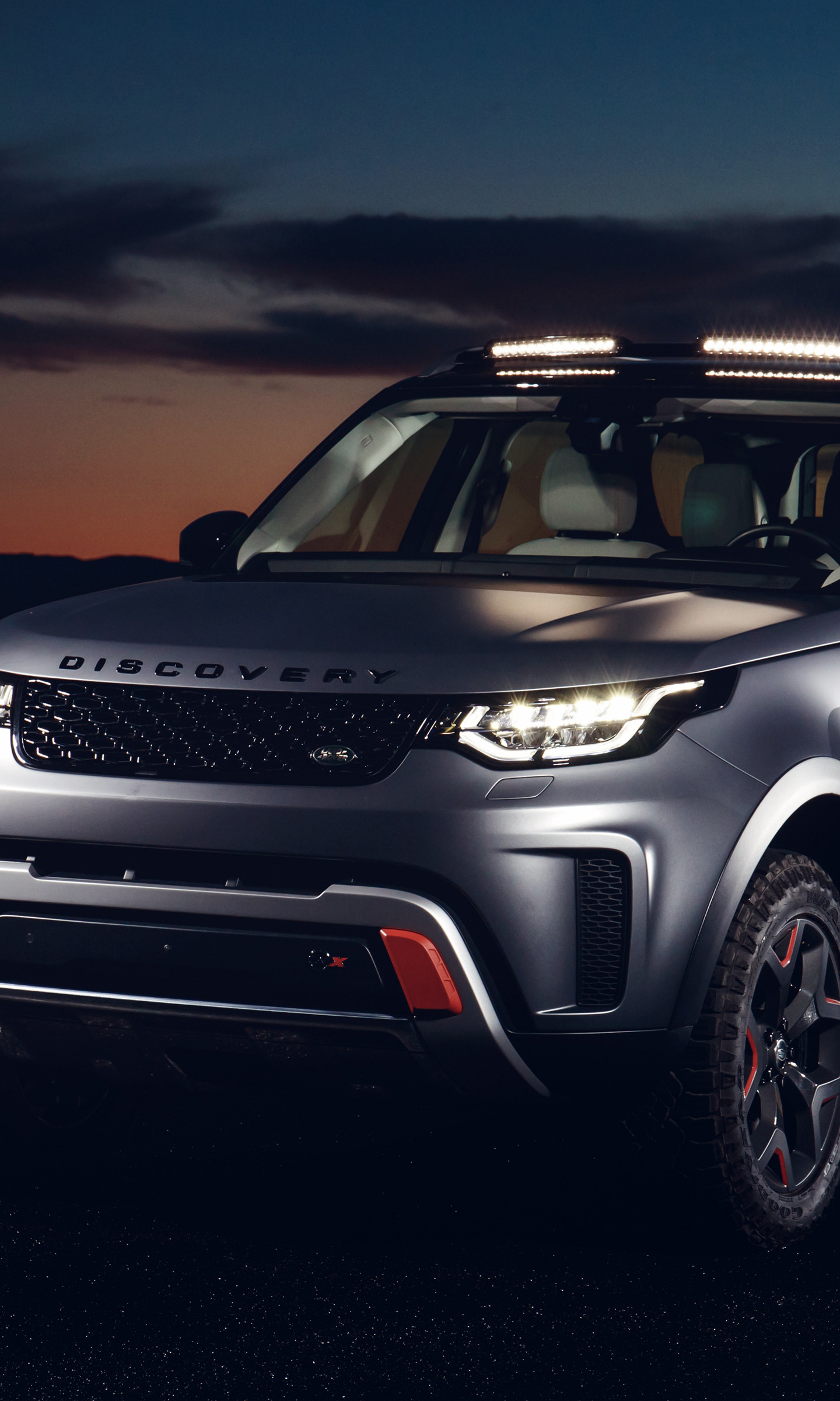 Land Rover Discovery, SVX SUV, High-resolution wallpaper, Mobile download, 1440x2400 HD Handy
