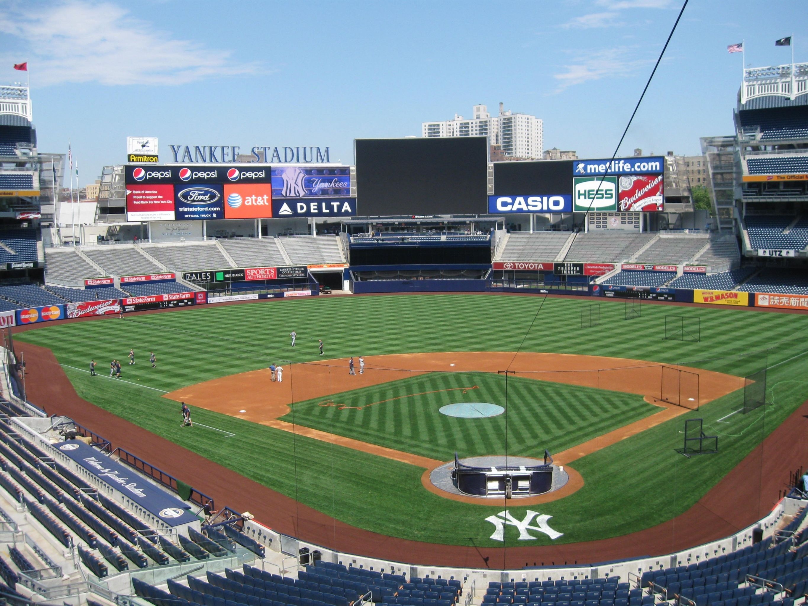 Yankee Stadium, Historical games grounds, NYC sports, Time-honored stadium, Baseball legacy, 2740x2050 HD Desktop
