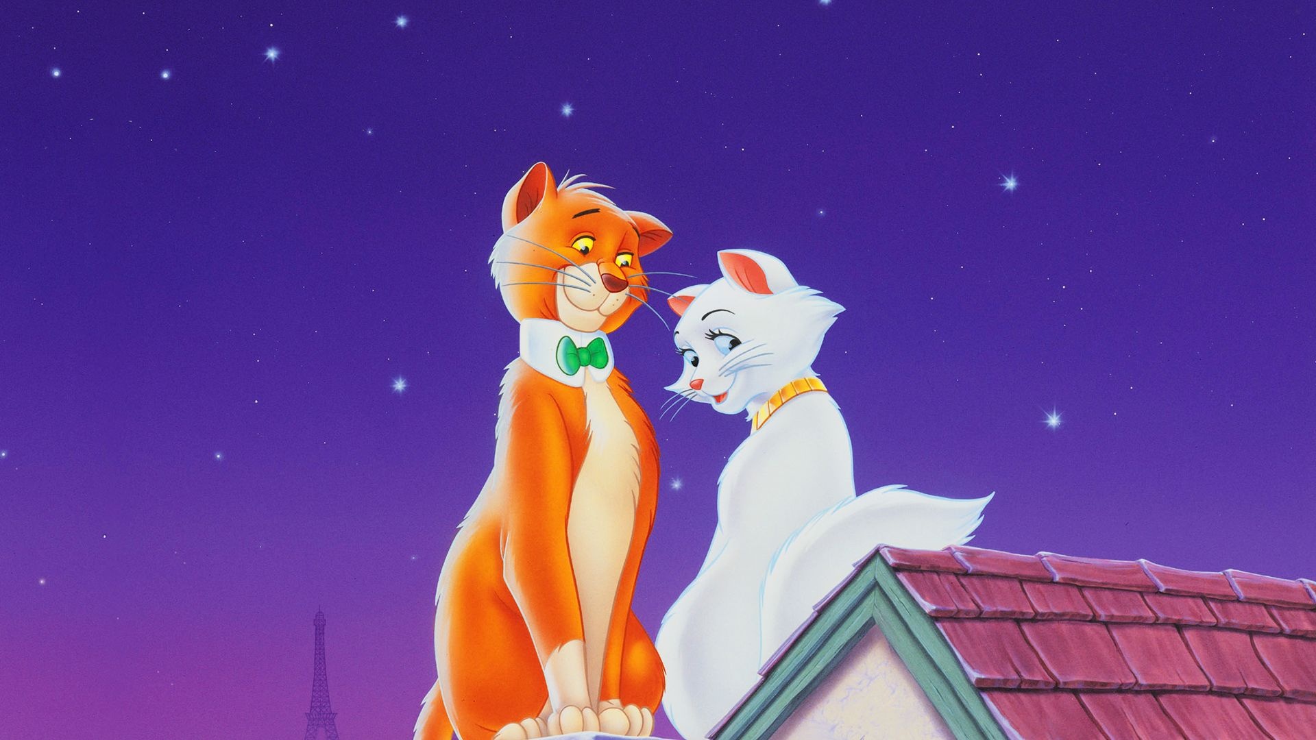 Aristocats, Animated feline fun, Disney magic, Classic cartoon, 1920x1080 Full HD Desktop
