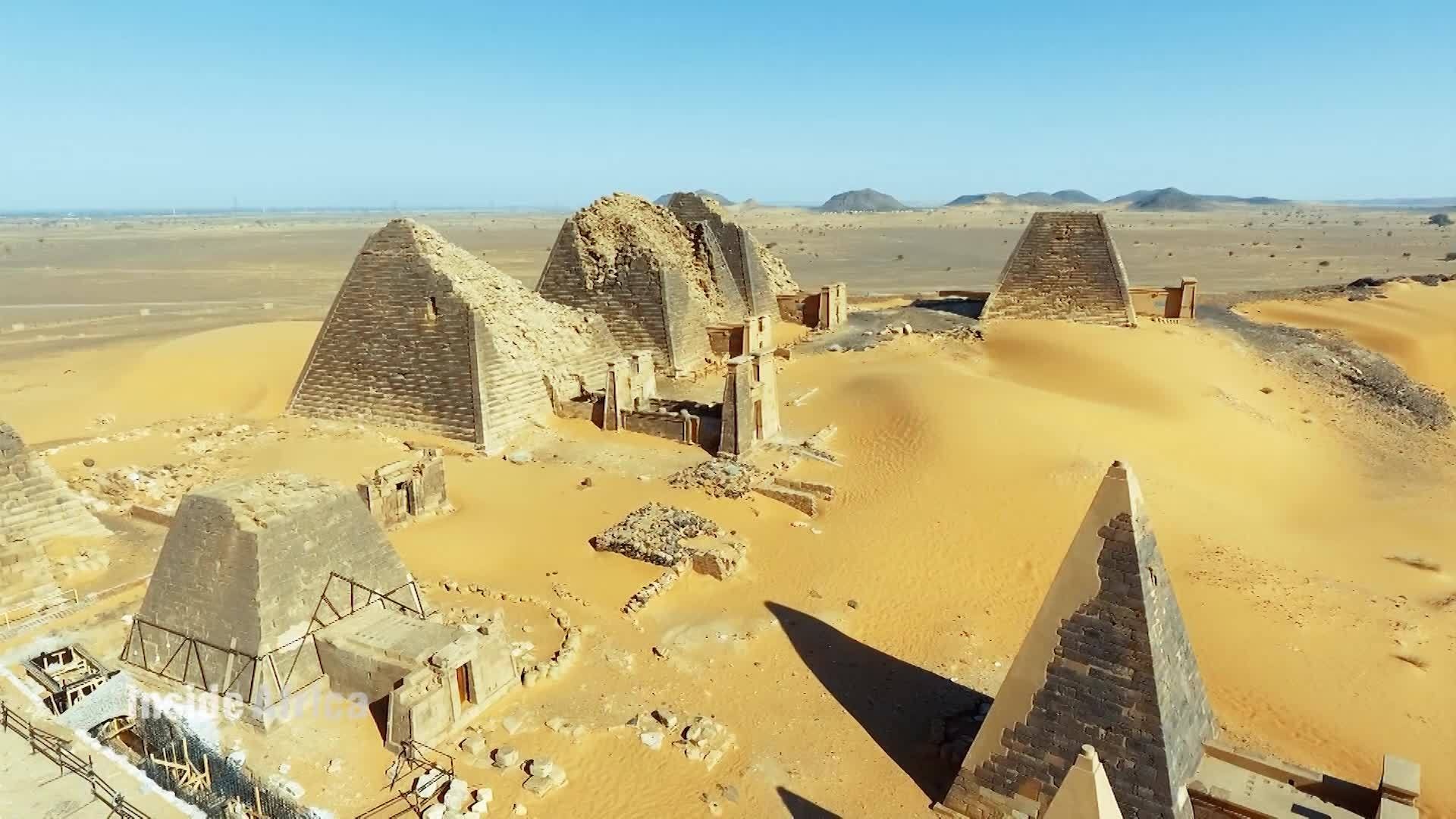 Exploring Sudan, Forgotten pyramids, Ancient marvels, Historic architecture, 1920x1080 Full HD Desktop