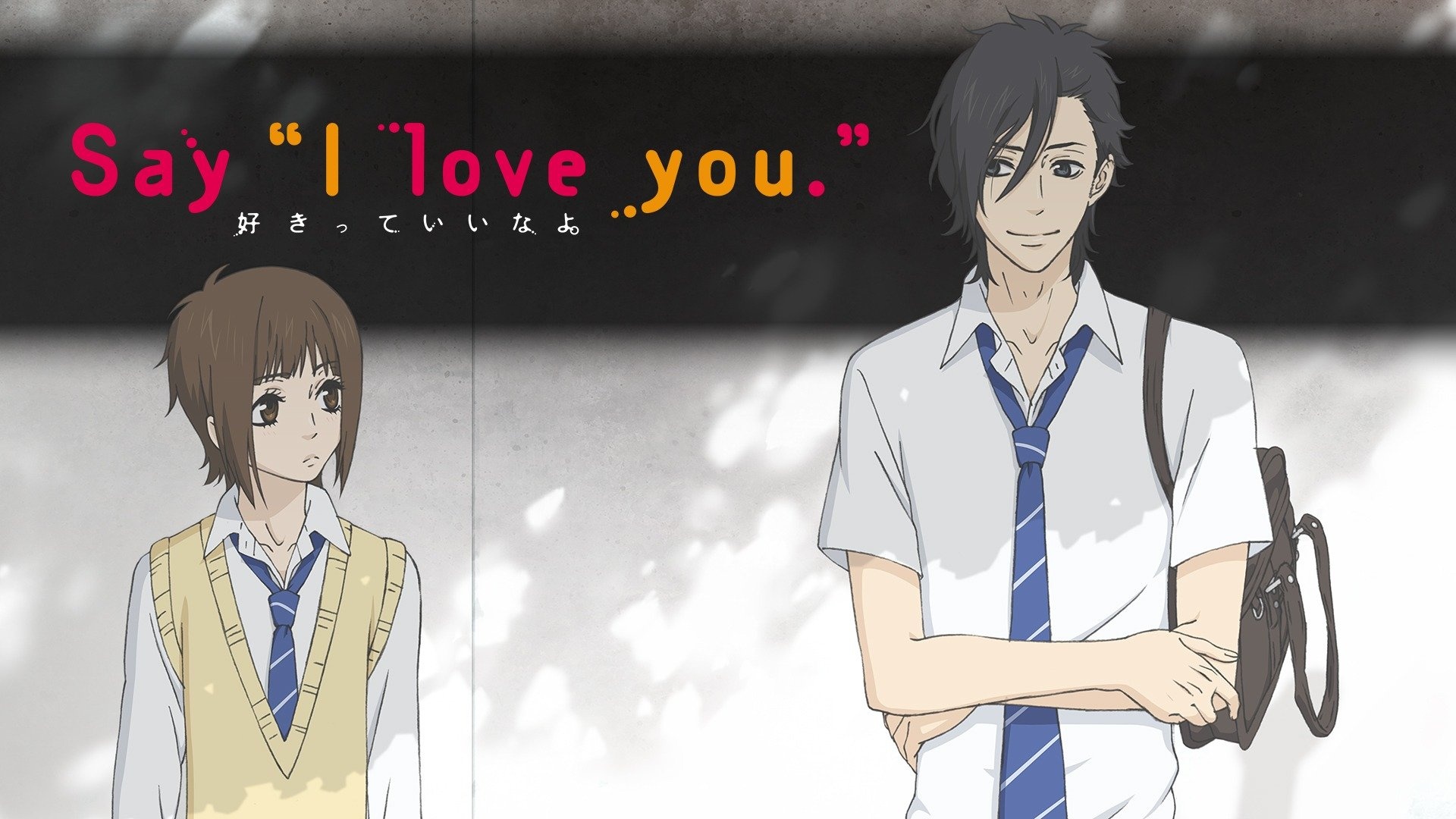 Say I Love You, Heartfelt emotions, Anime series, Romantic storytelling, 1920x1080 Full HD Desktop