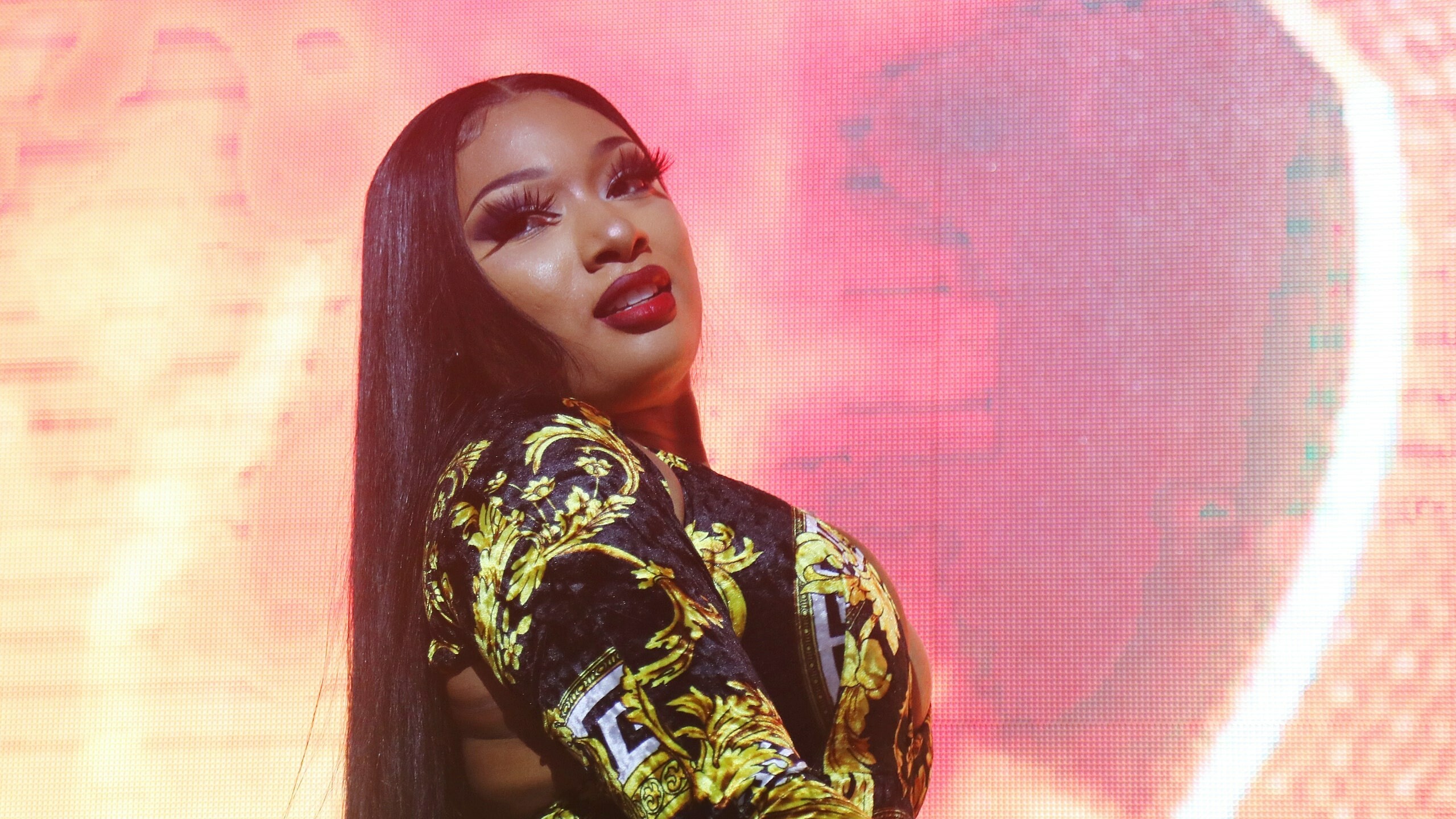 Megan Thee Stallion: The Suga's second single, "Captain Hook", was released on March 10, 2020. 2560x1440 HD Wallpaper.