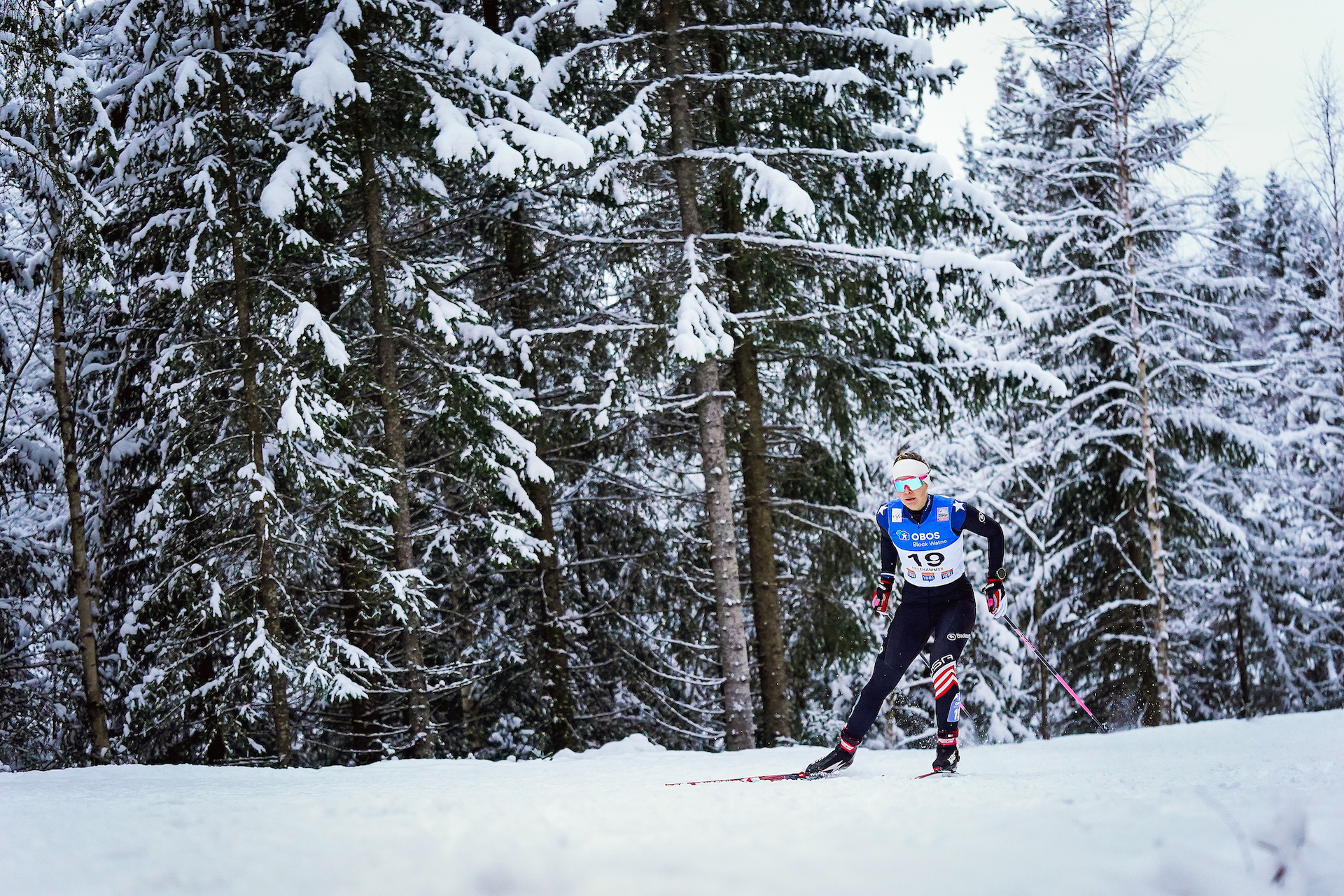 Cross-country skiing, USA Nordic Sport, Ski jumping and Nordic combined, Athletic development, 1920x1280 HD Desktop