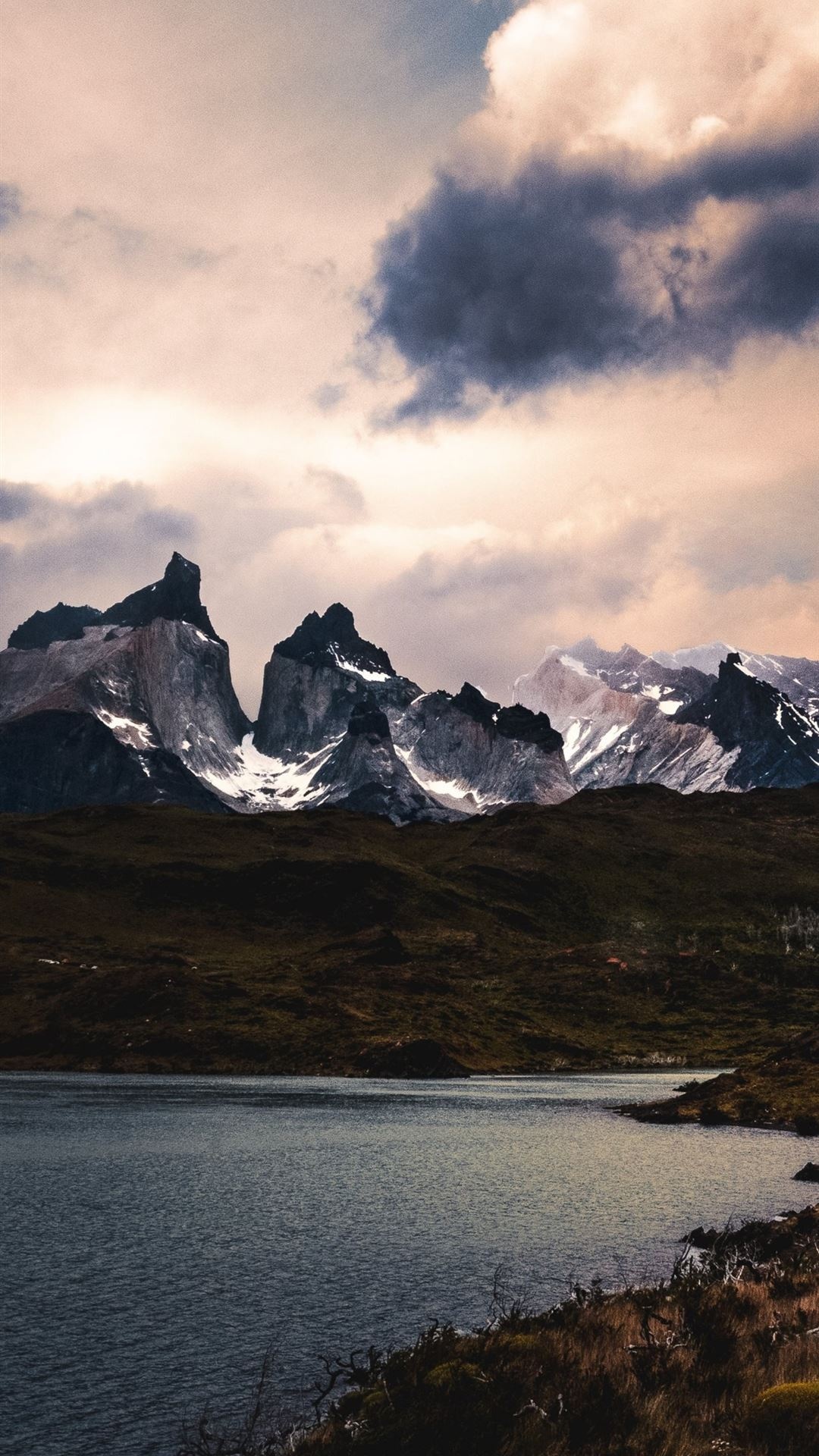 Torres del Paine auf dem iPhone, 1080x1920 Full HD Handy