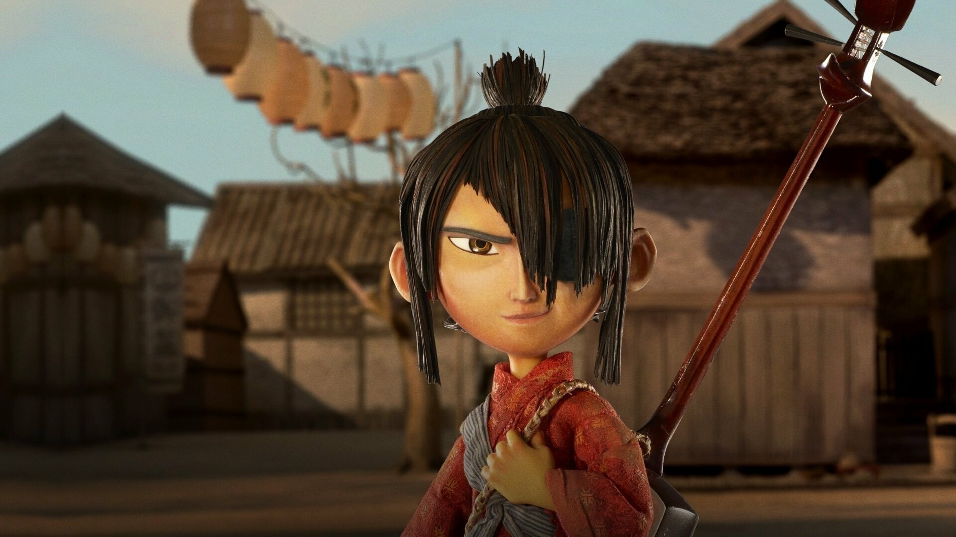 Kubo and the Two Strings: The fantasy story stop-motion animated film, Protagonist. 1920x1080 Full HD Wallpaper.