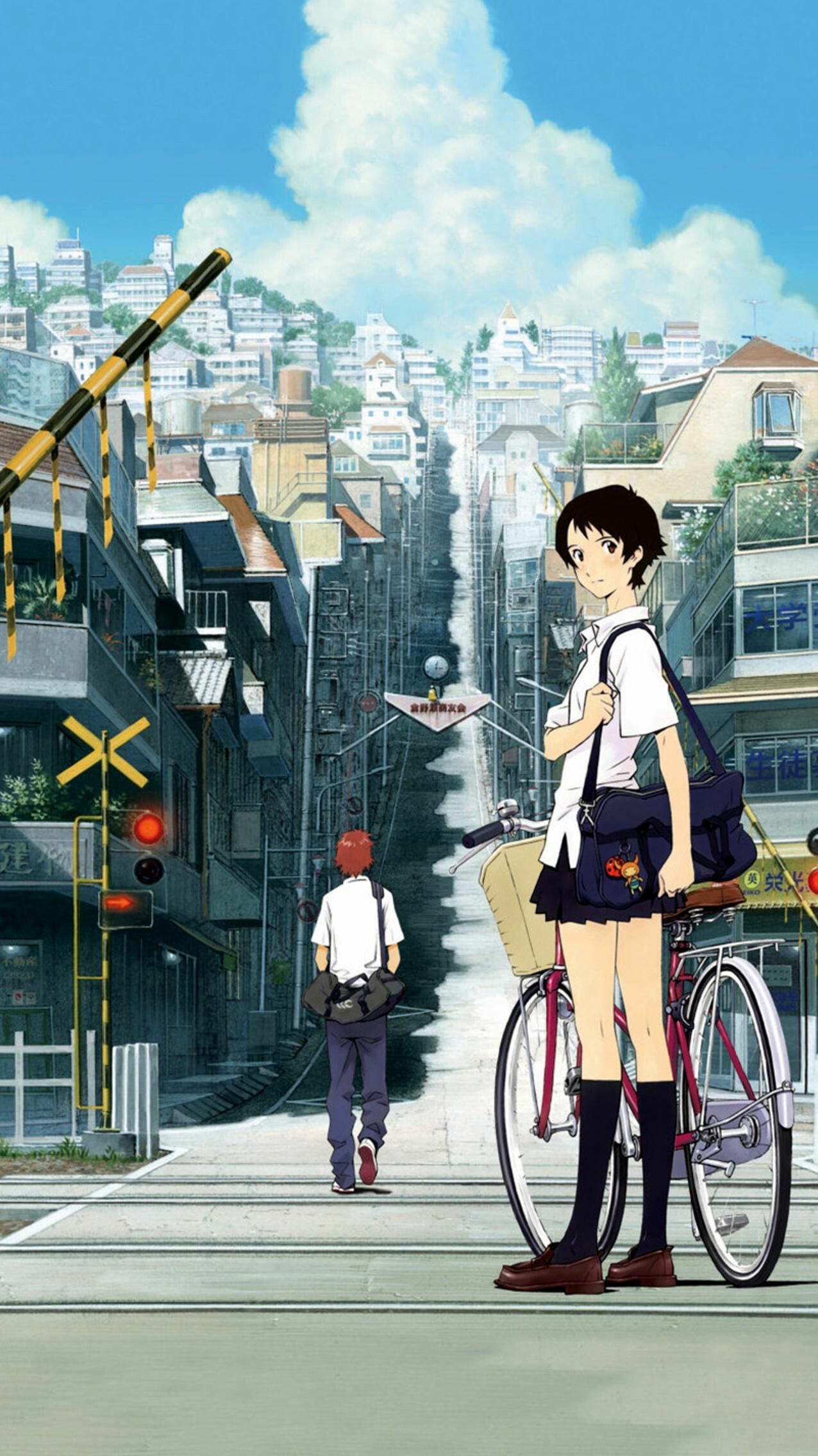 The Girl Who Leapt Through Time: The winner of the Special Distinction for Feature Film, France's thirty-first Annecy International Animated Film Festival. 1280x2270 HD Background.