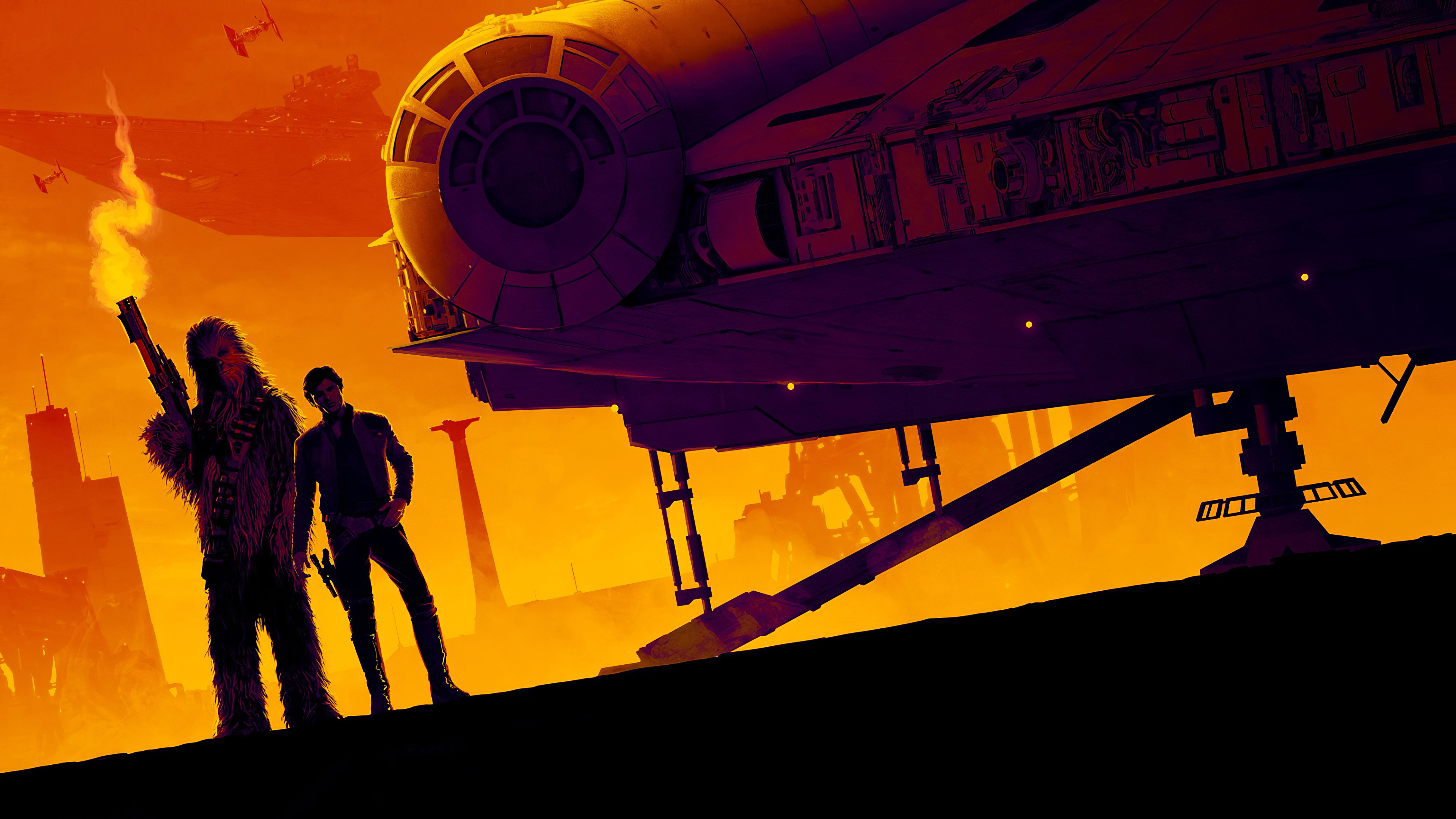 Han Solo, 4K ultra HD, Wallpaper background image, 3840x2160 4K Desktop