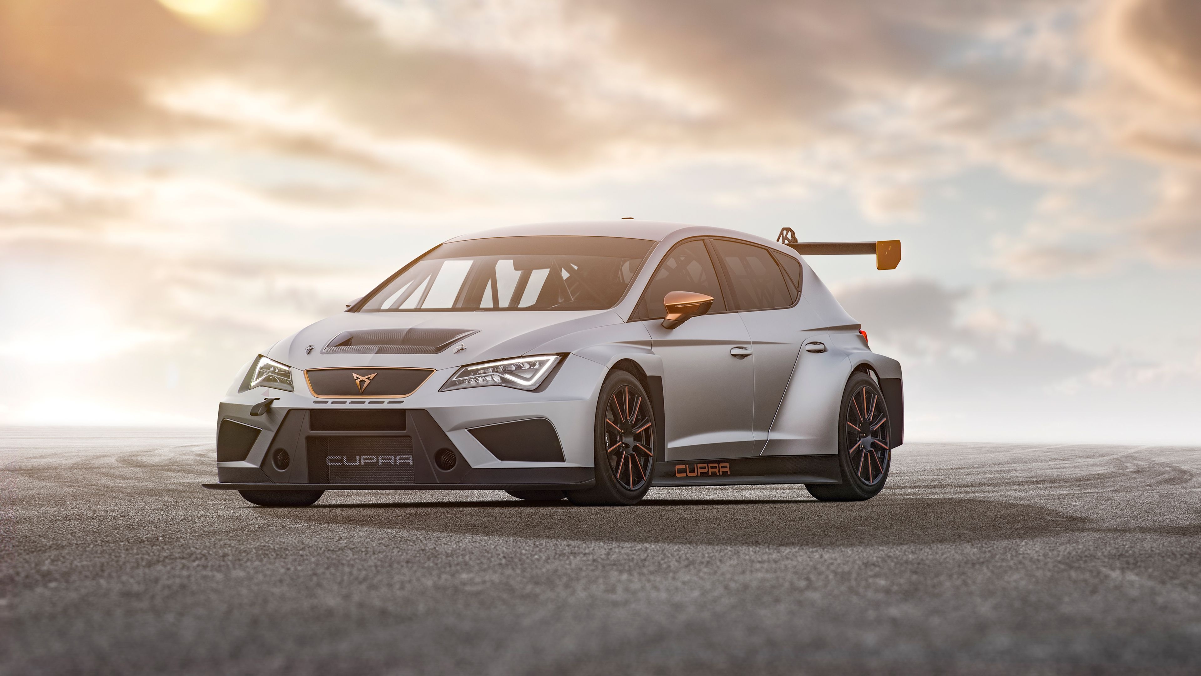 Cupra Leon Competition, High-performance thrill, Sporty aesthetics, Unmatched competition, 3840x2160 4K Desktop
