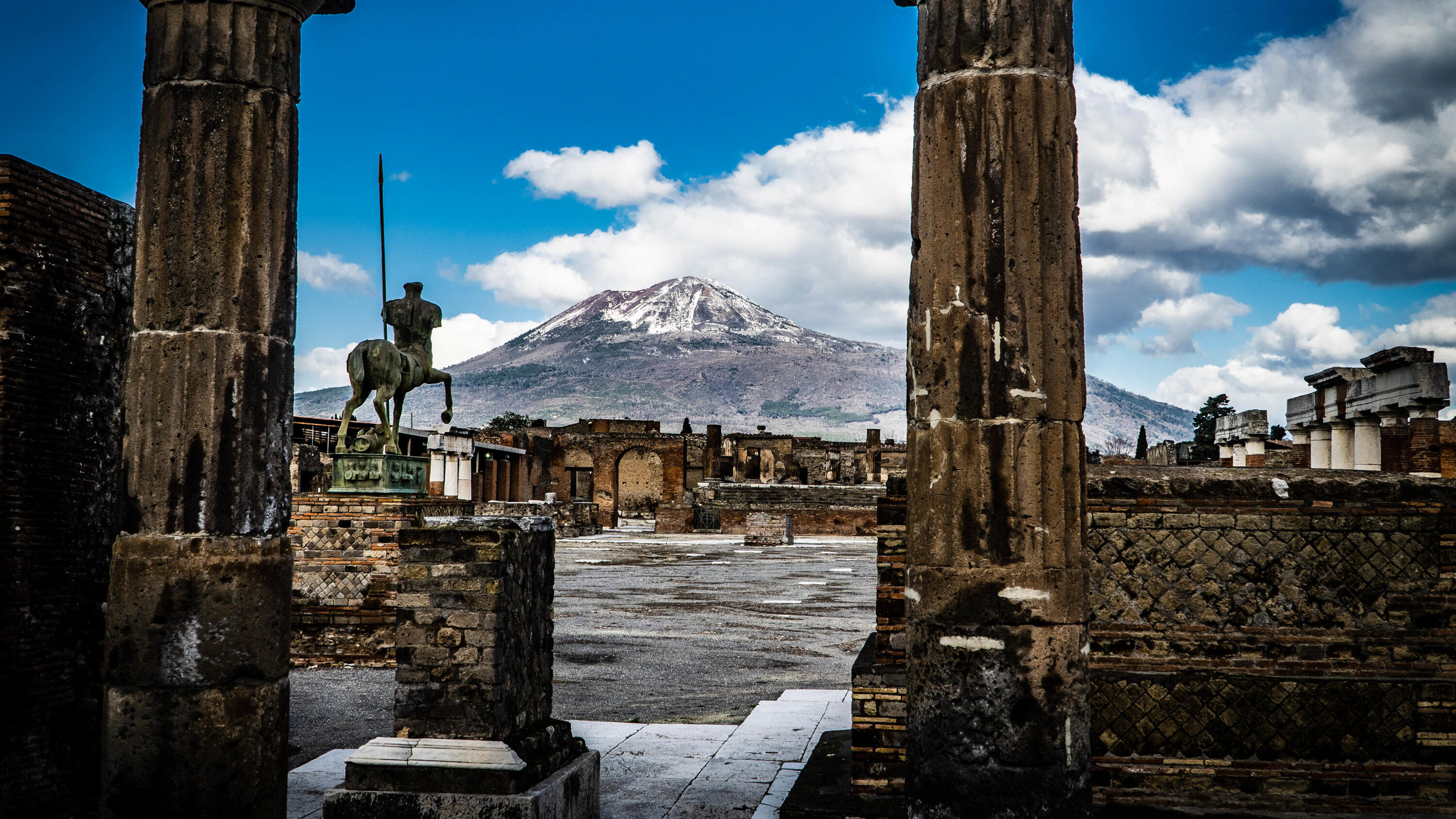 Ancient ashes, Pompeii DNA, Ancient ruins, New York Times, 3000x1690 HD Desktop