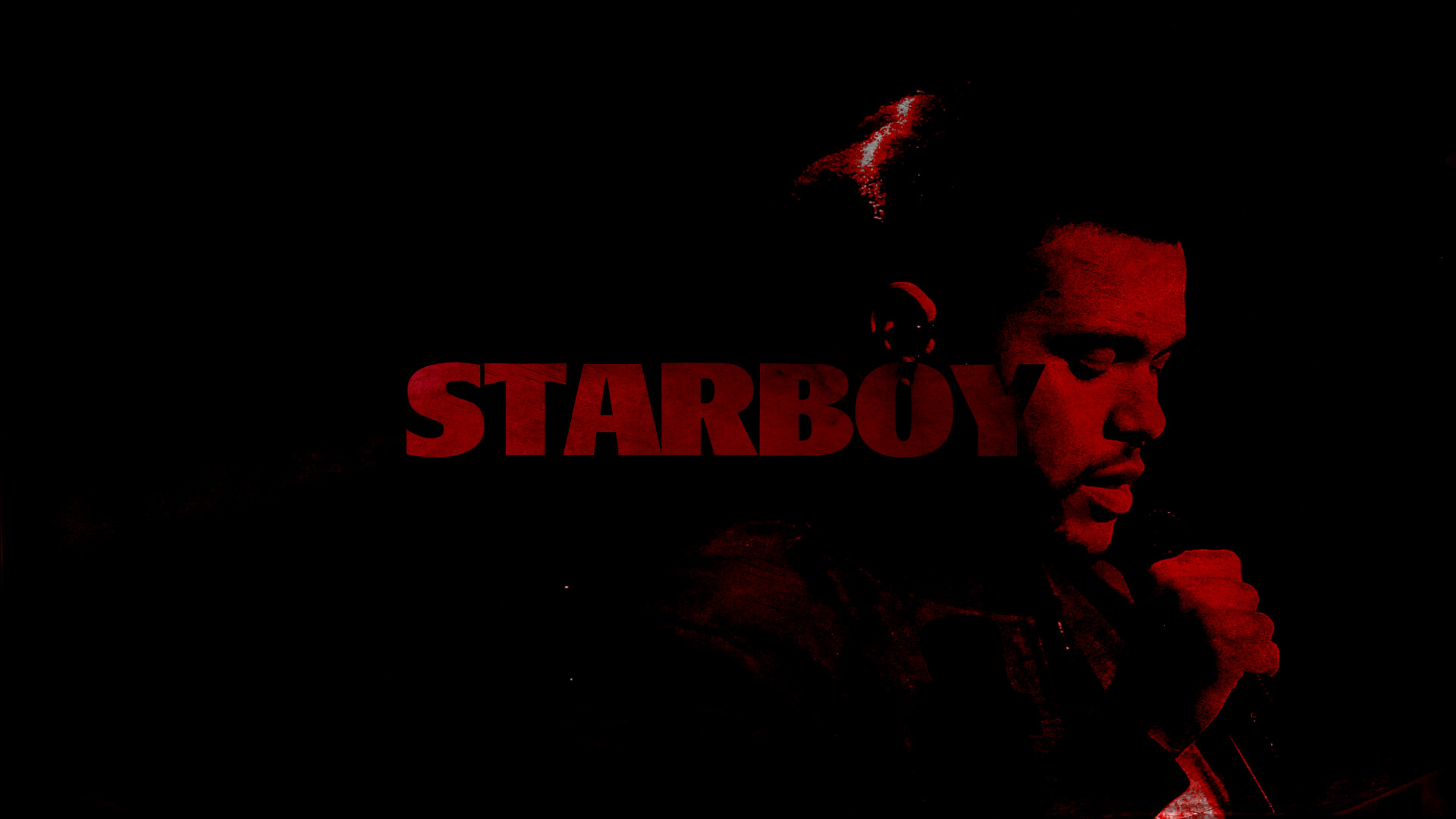 The Weeknd: Starboy, A song from the third studio album, Features French electronic duo Daft Punk. 1920x1080 Full HD Wallpaper.