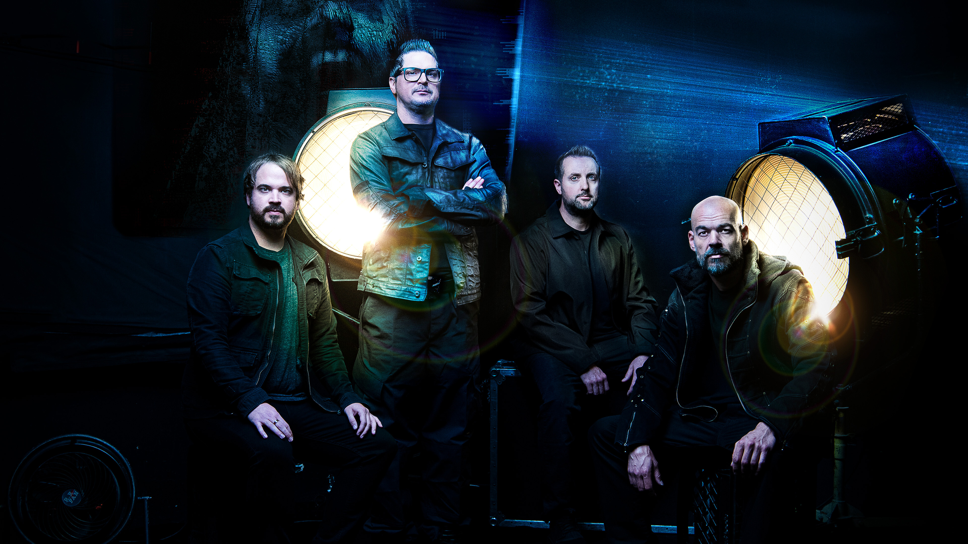 Ghost Adventures (TV Series): Zak Bagans, Aaron Goodwin, Billy Tolley, and Jay Wasley investigate reportedly haunted locations. 3840x2160 4K Background.