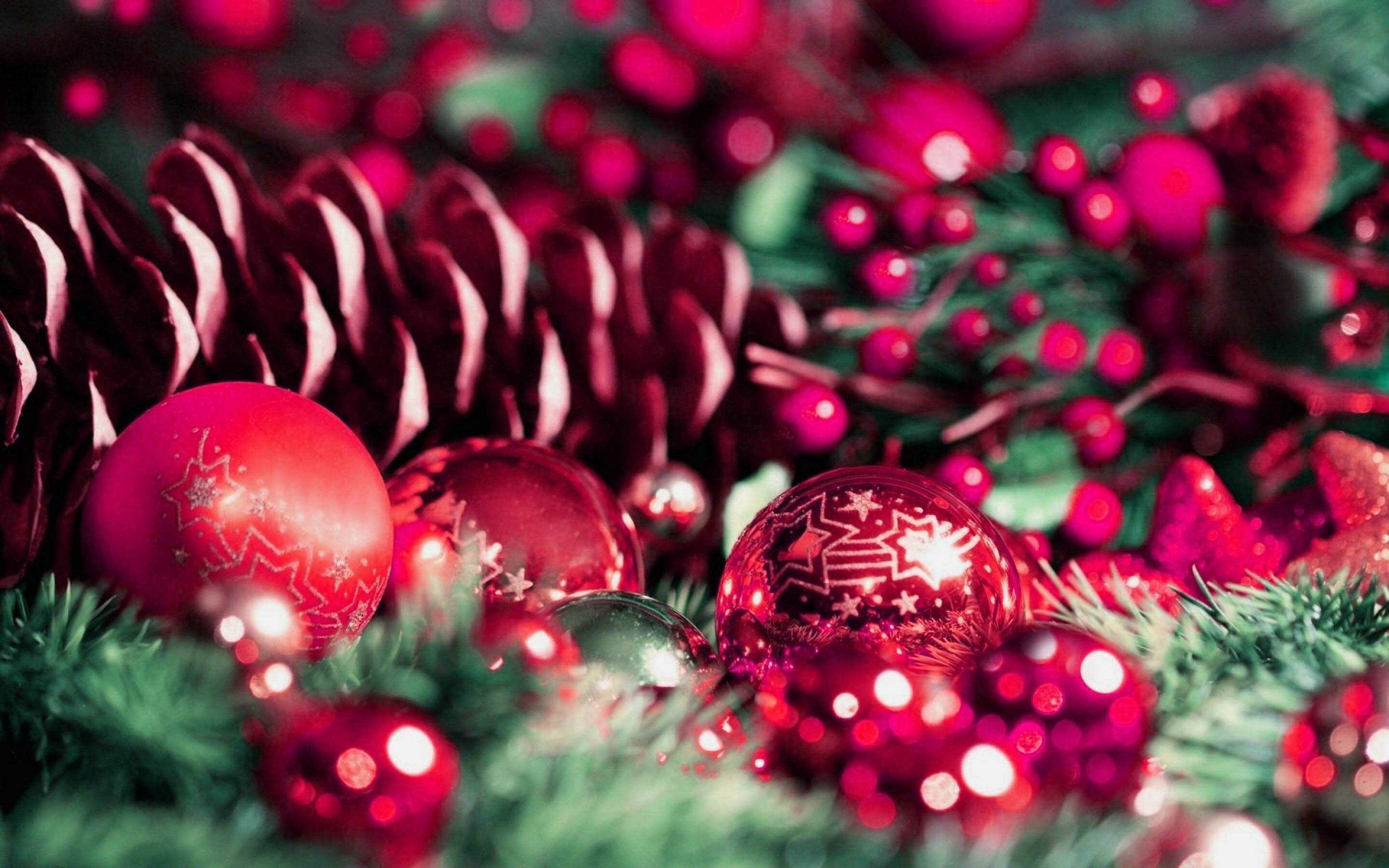 Christmas: Holiday honoring the birth of Jesus, Festive. 2880x1800 HD Background.