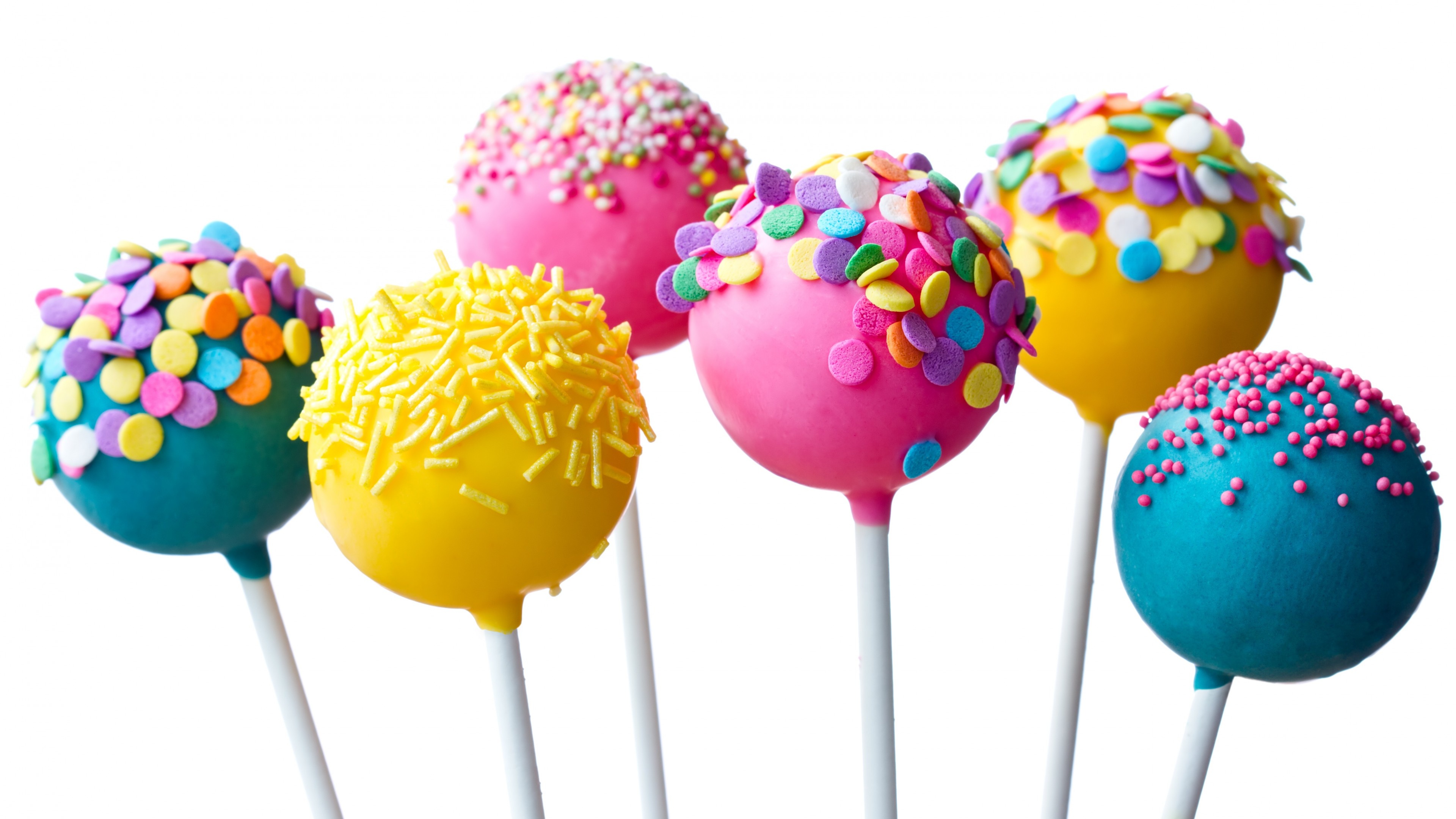 Delicious candy wallpaper, Bursting with flavor, Tempting lollipop treat, Irresistible foodie delight, 3840x2160 4K Desktop