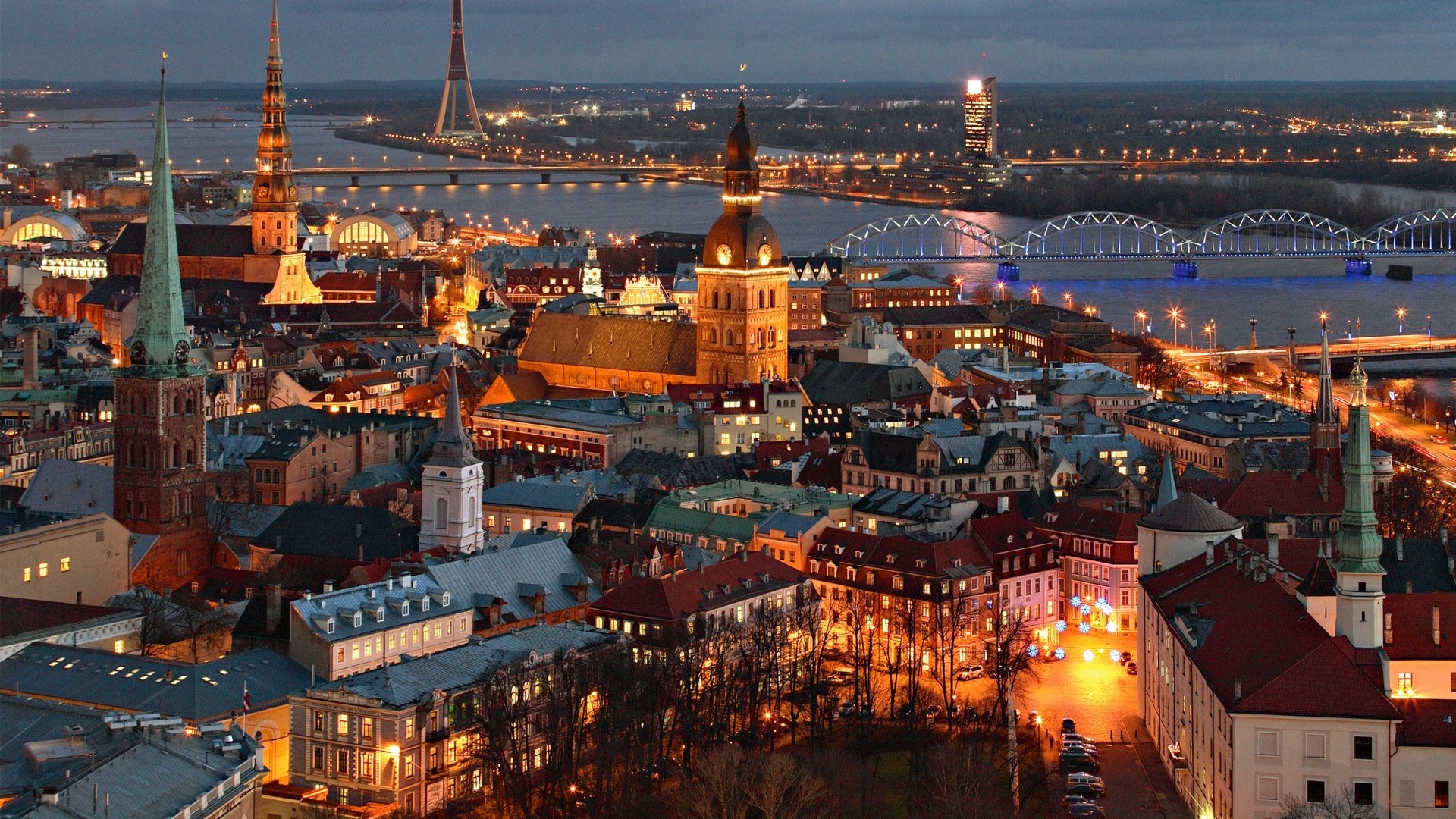 Riga, Latvia, Erasmus experience, Riga, 1920x1080 Full HD Desktop