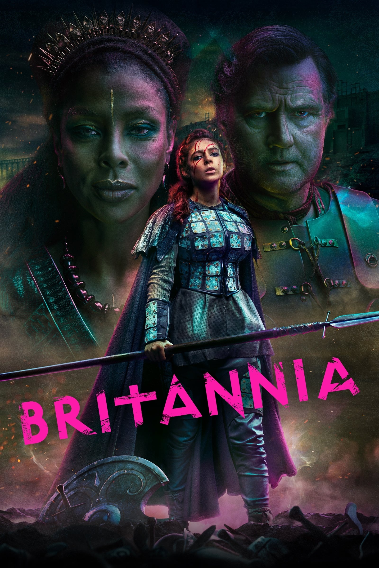 Britannia TV Series, Stunning posters, Historical drama, Mythical elements, 1600x2400 HD Phone