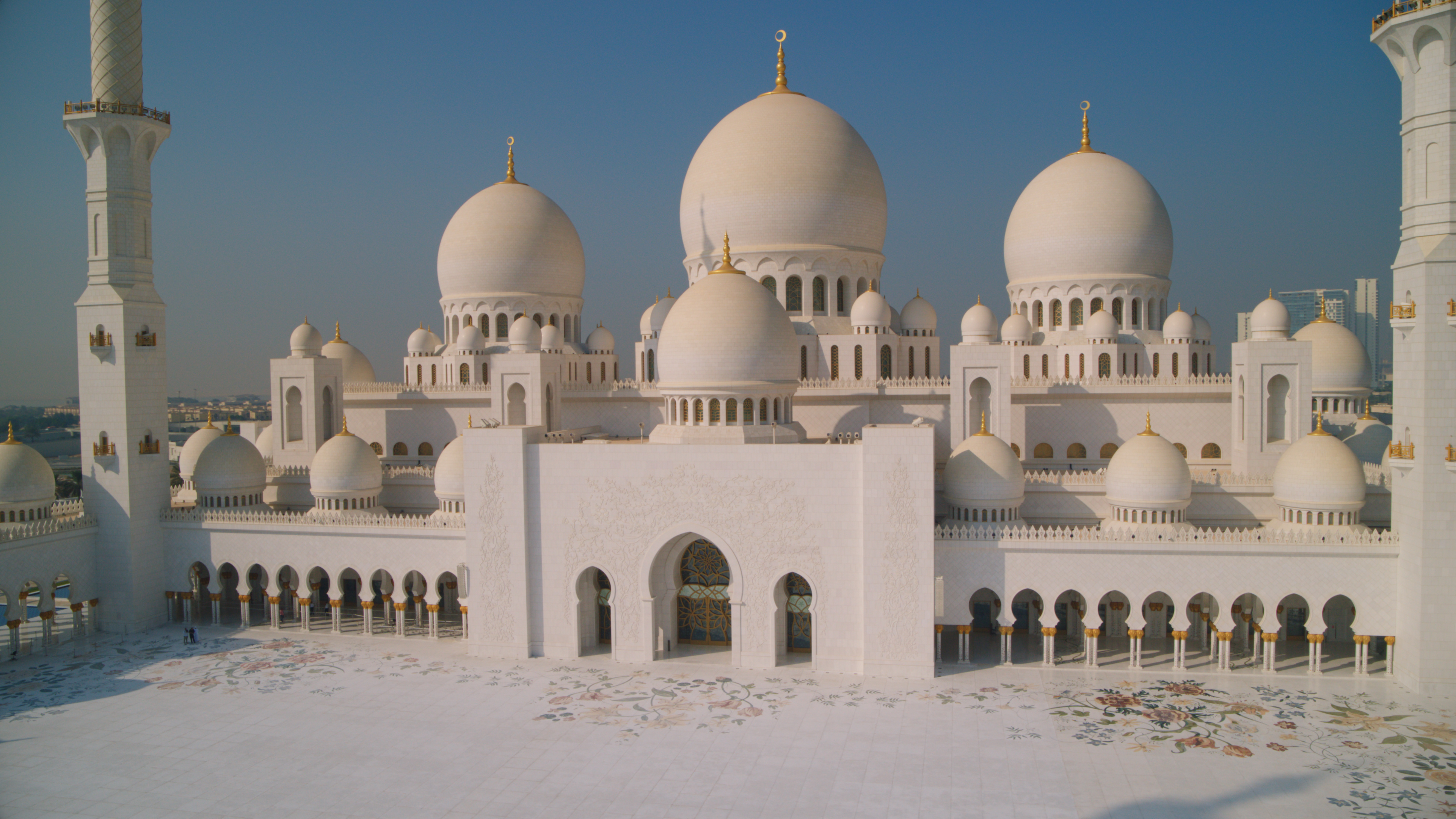 Abu Dhabi, Sheikh Zayed Grand Mosque, Secrets revealed, CNN travel, 3840x2160 4K Desktop