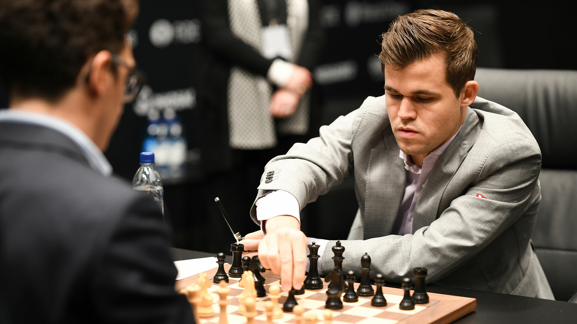 Magnus Carlsen: Won the 44th Biel Grandmaster tournament, held from 16 to 29 July 2011. 1920x1080 Full HD Wallpaper.