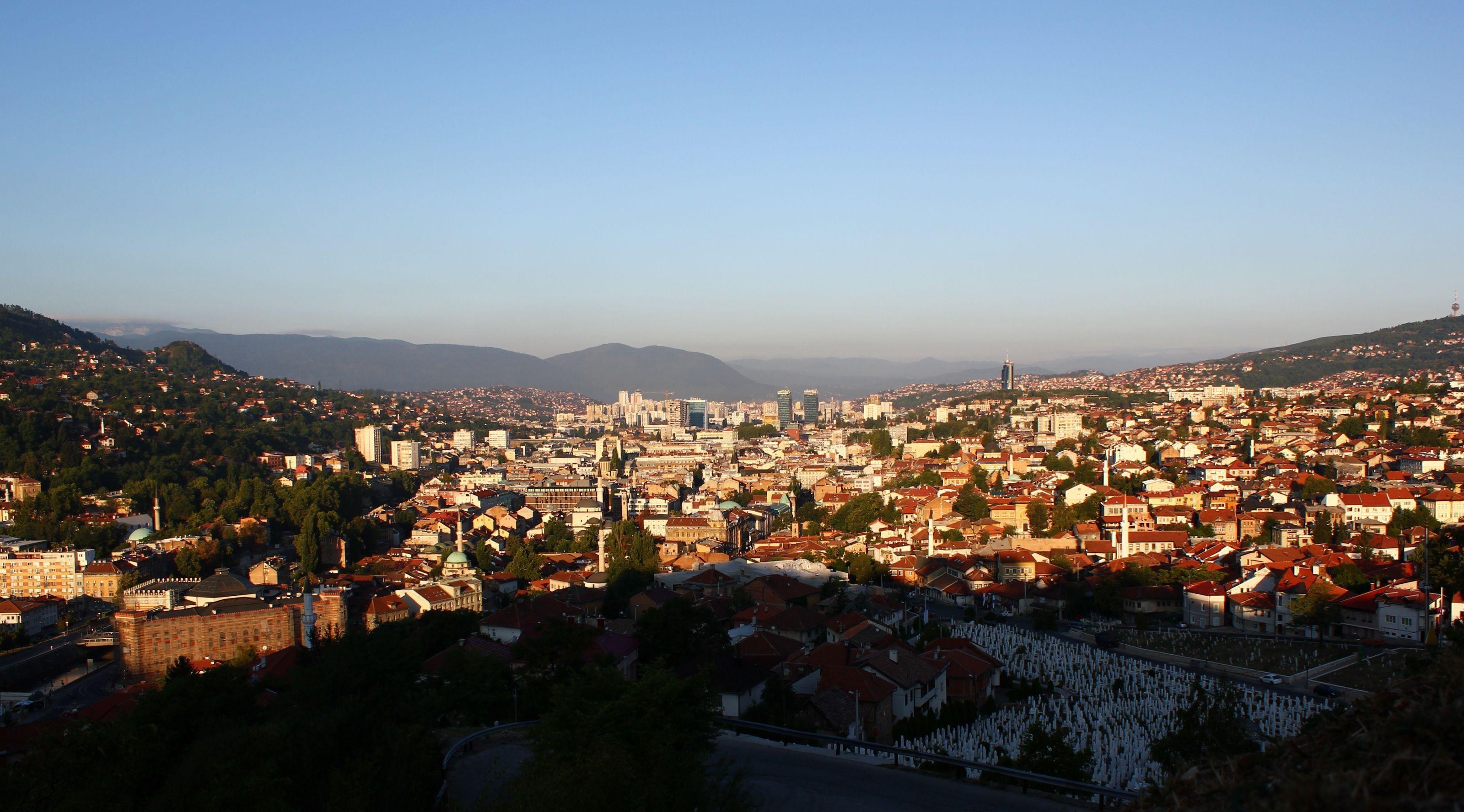 Sarajevo wallpapers, Beautiful Bosnia and Herzegovina, Desktop backgrounds, High-quality images, 3200x1780 HD Desktop