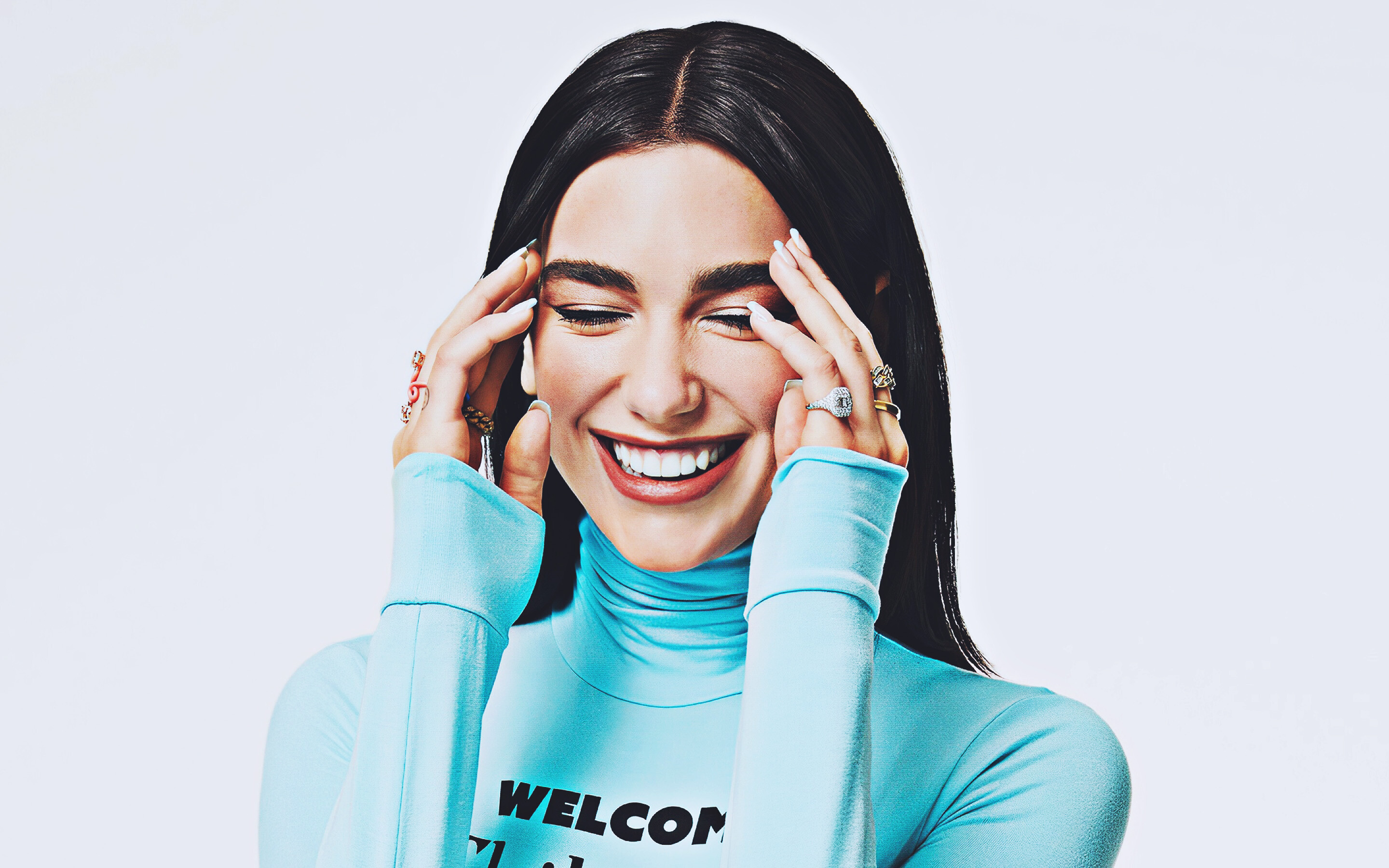 Dua Lipa: British singer, "Physical" was released on 30 January 2020. 2880x1800 HD Background.