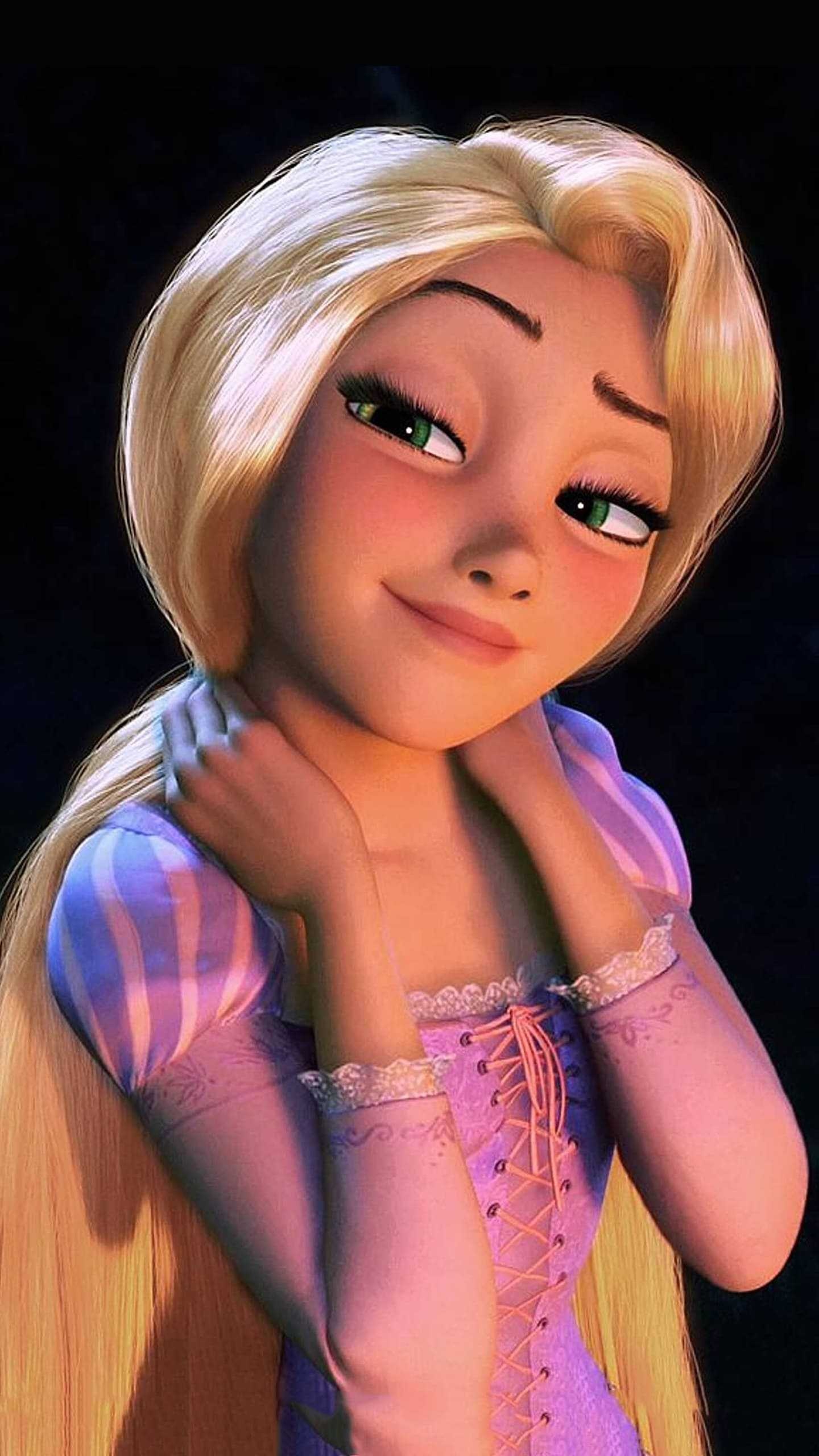 Rapunzel Animation, Magical kingdom, Disney princess, Adventure awaits, 1440x2560 HD Phone