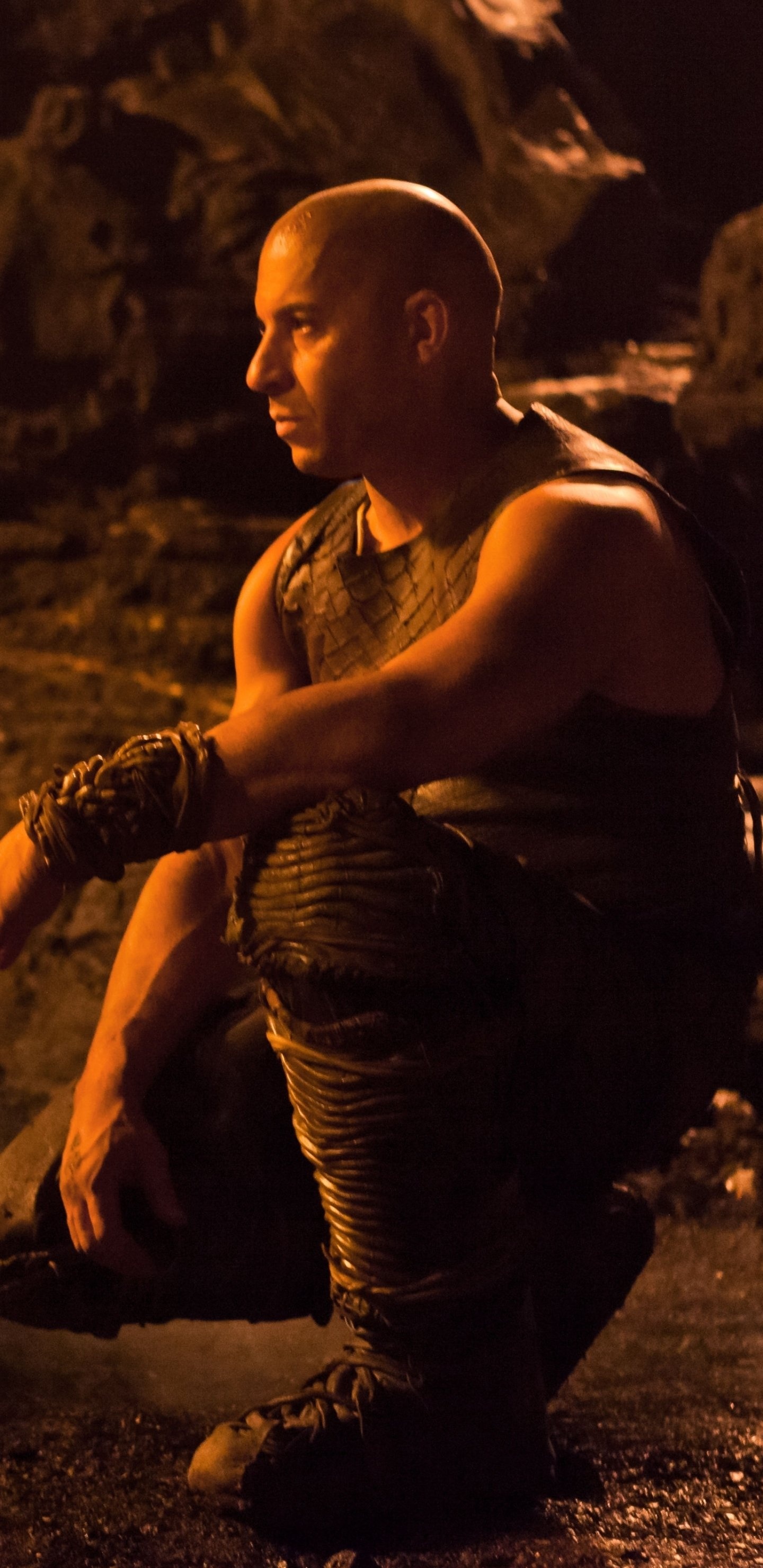 Movie, Riddick, action-packed, thrilling, 1440x2960 HD Phone