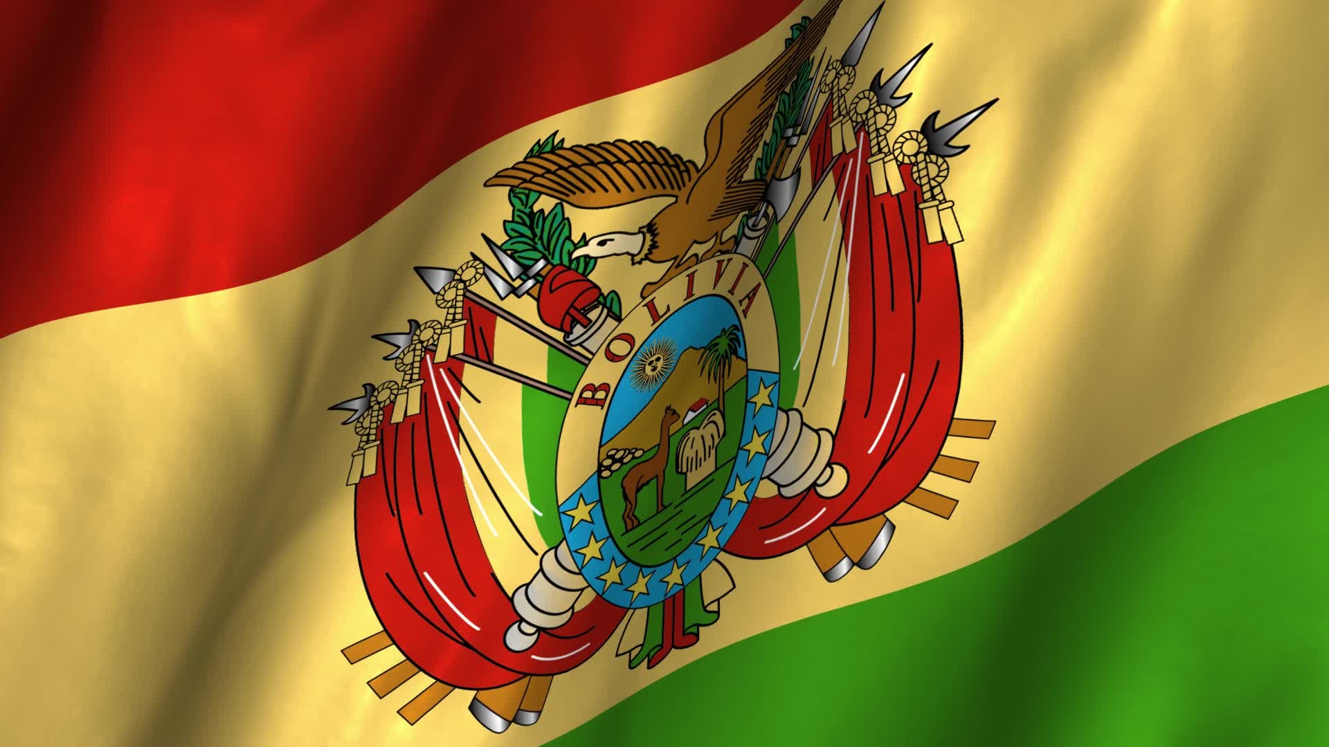 Flag of Bolivia, Symbol of prosperity, 1920x1080 Full HD Desktop