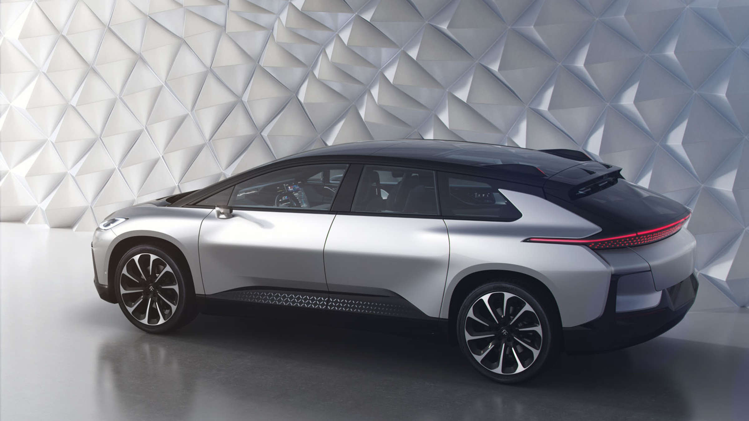 Faraday Future, FF91 2017, Features and details, Electric vehicle, 2400x1350 HD Desktop