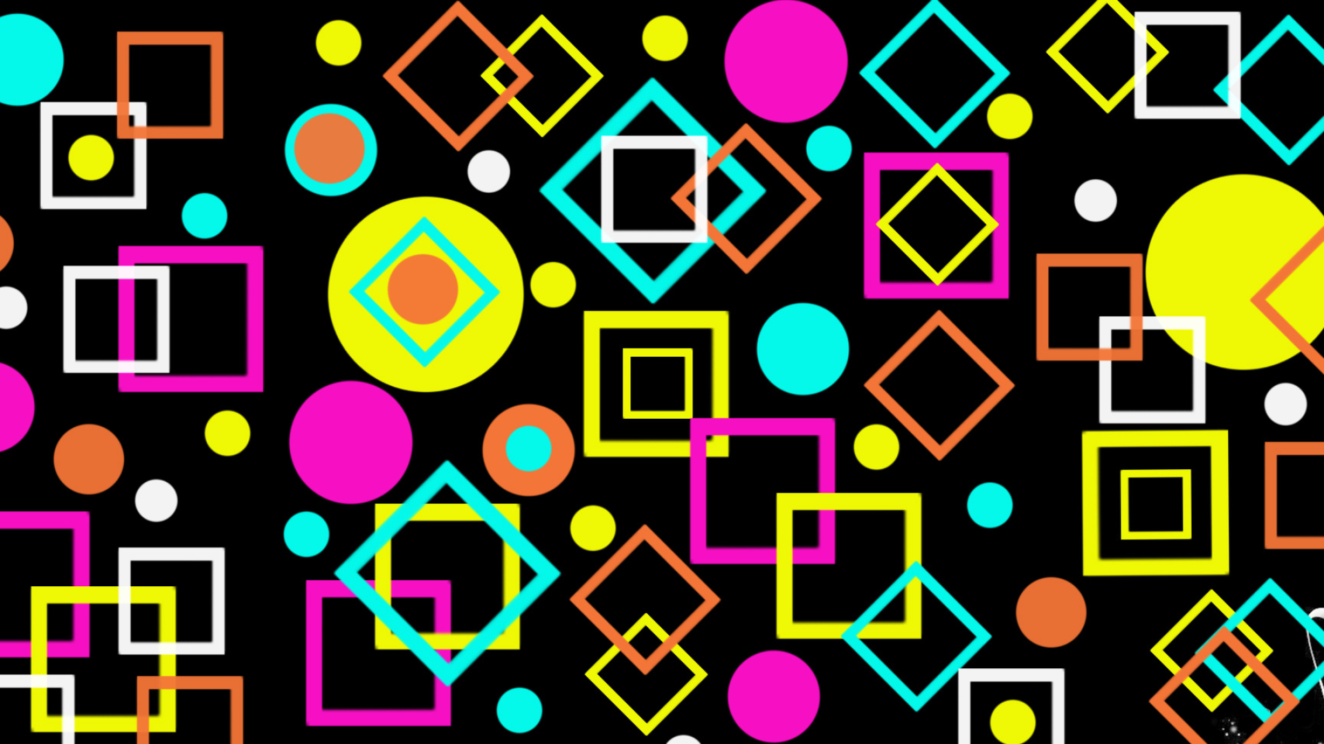 Colorful geometric artwork, Abstract design, Mimosa HD wallpaper, Creative background, 1920x1080 Full HD Desktop