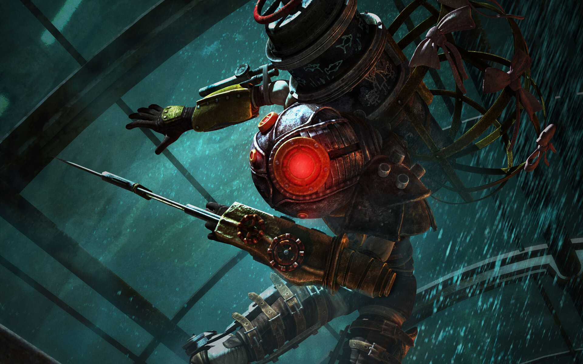 BioShock: An FPS with some RPG-like customization elements. 1920x1200 HD Wallpaper.