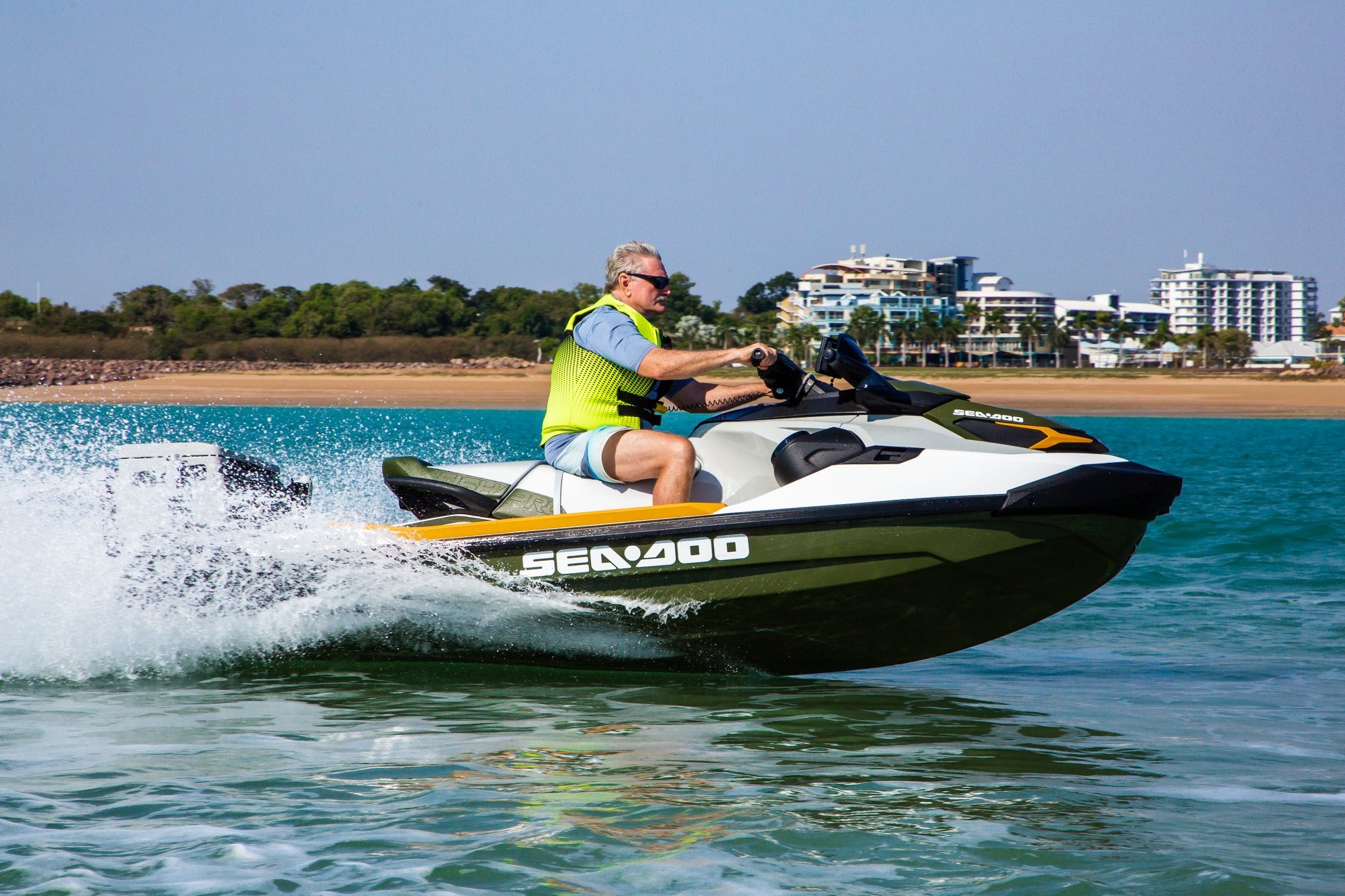 Jet Ski: Sea-Doo, PWC, Manufactured by Bombardier Recreational Products. 1990x1330 HD Wallpaper.