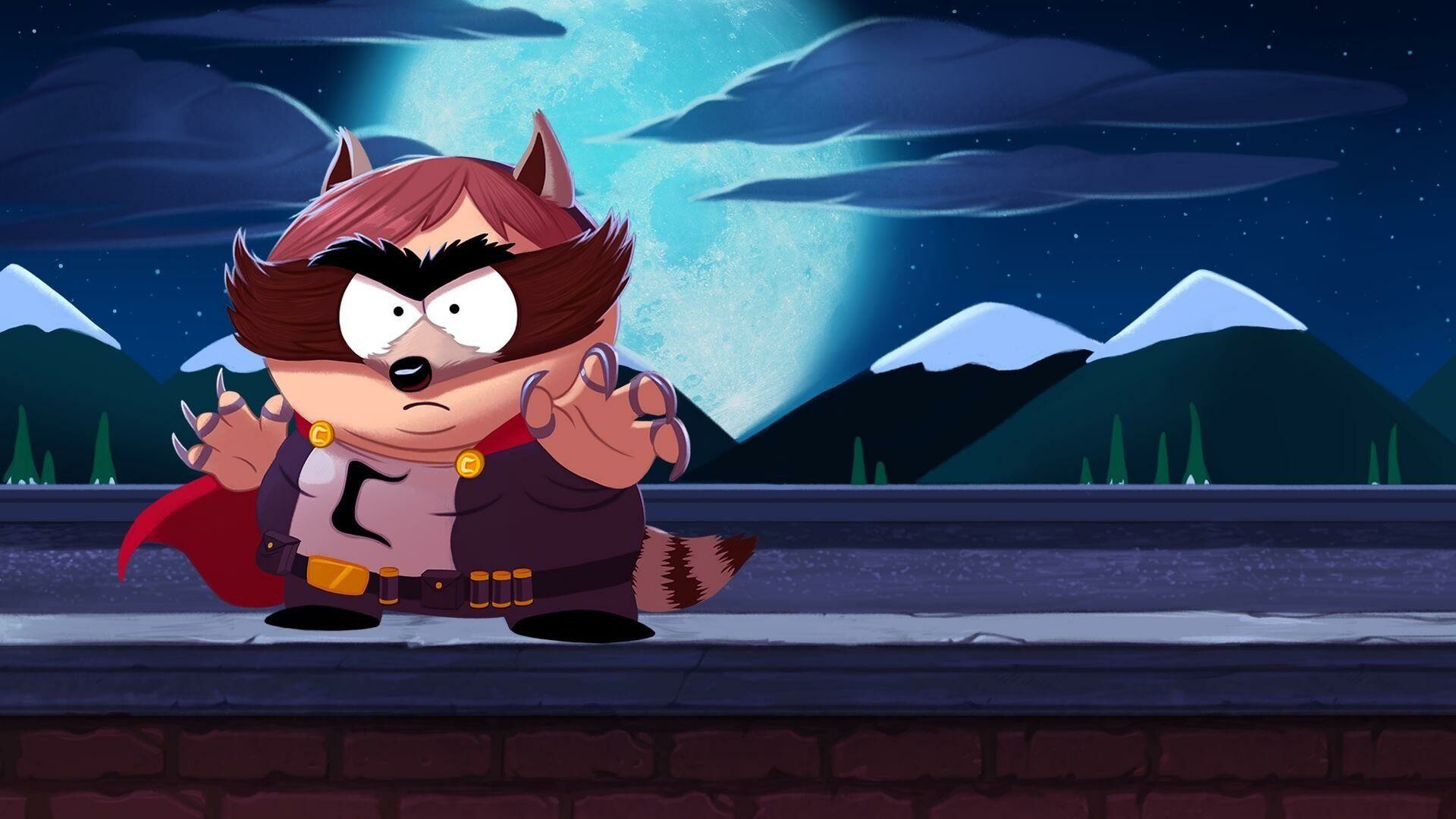South Park: The Fractured But Whole, Eric Cartman as The Coon. 1920x1080 Full HD Background.