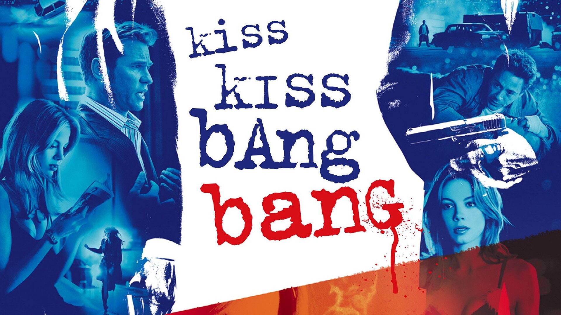 Kiss Kiss Bang Bang (Movie): A murder mystery, A private eye, A struggling actress, A thief masquerading as an actor, 2005 American film. 1920x1080 Full HD Wallpaper.