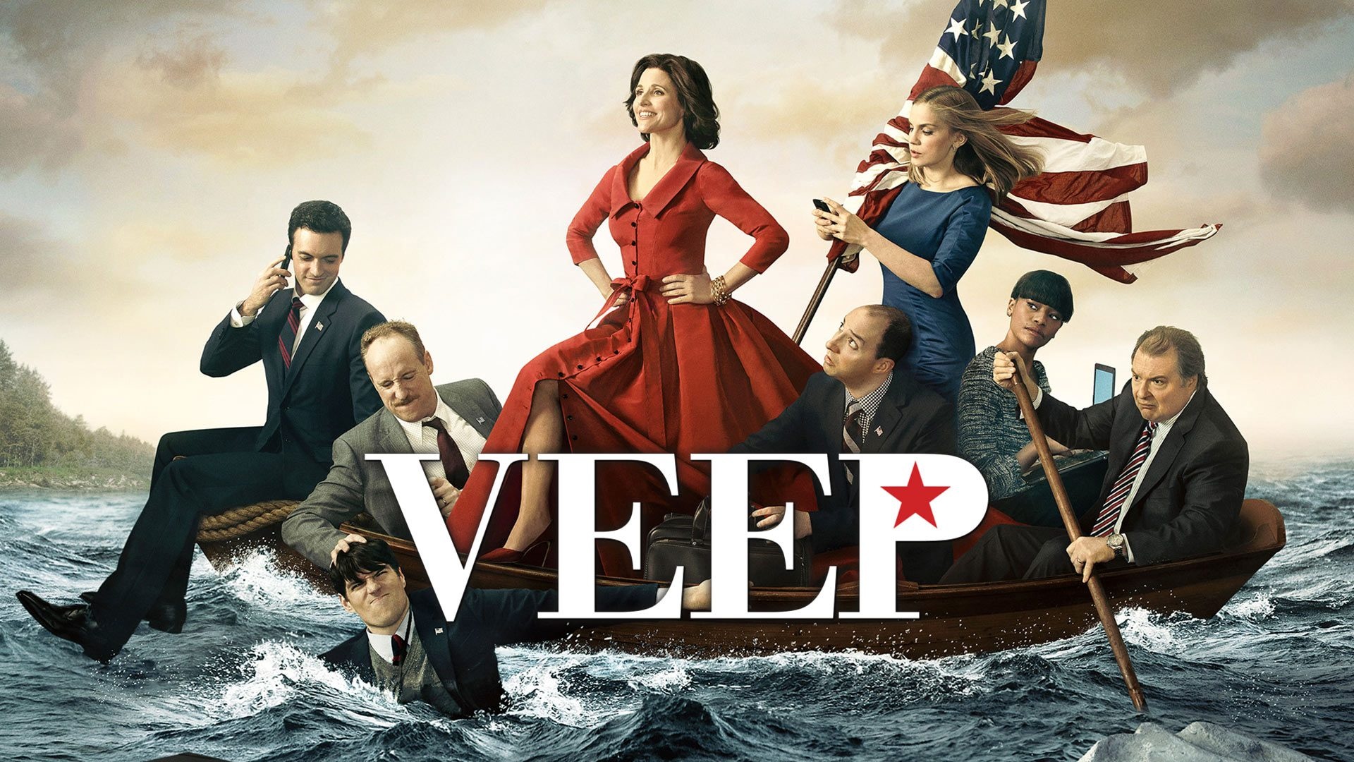 Veep TV show, Political satire, Julia Louis-Dreyfus, Emmy-winning, 1920x1080 Full HD Desktop