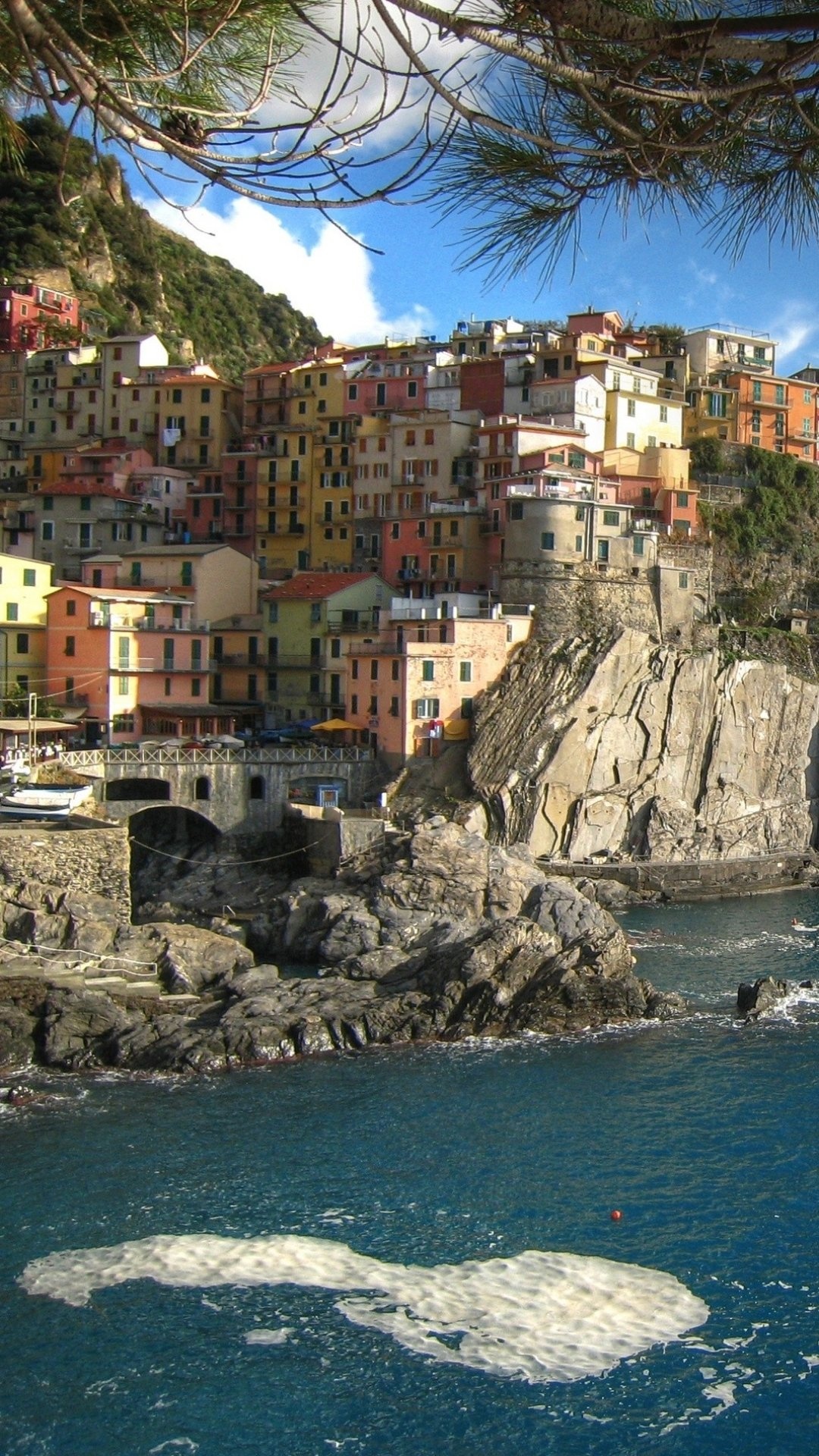 Cinque Terre, Travels, Man Made, Vernazza, 1080x1920 Full HD Phone