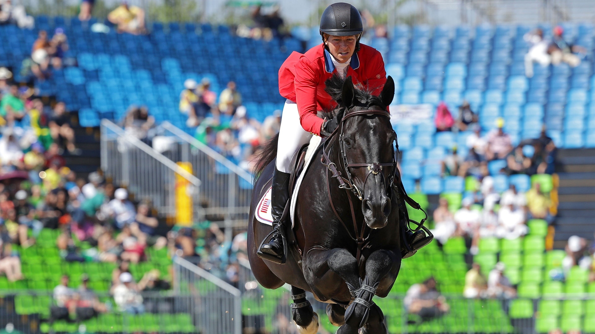 Eventing: Show jumping, Official Olympic sport and a popular outdoor recreational activity. 1920x1080 Full HD Wallpaper.