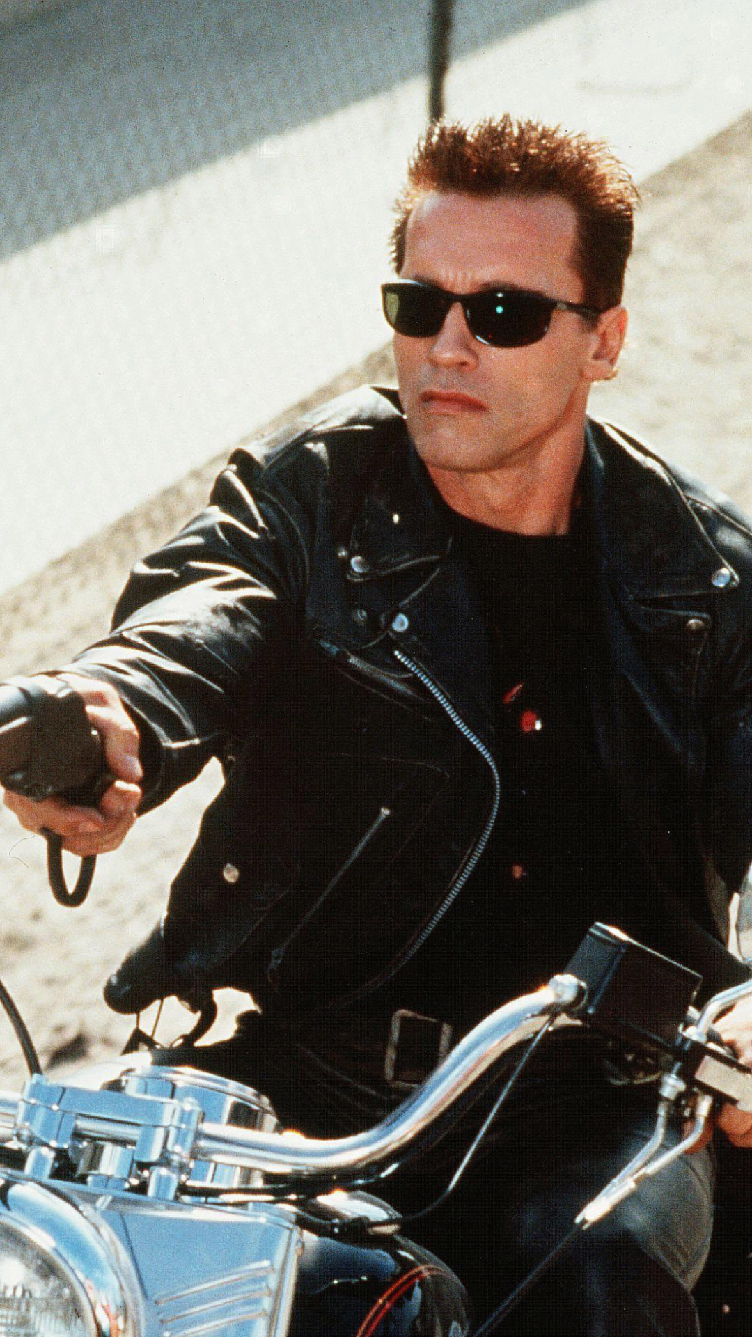 Arnold Schwarzenegger, Terminator 2, iPhone 8 Plus, 1080x1920 Full HD Handy