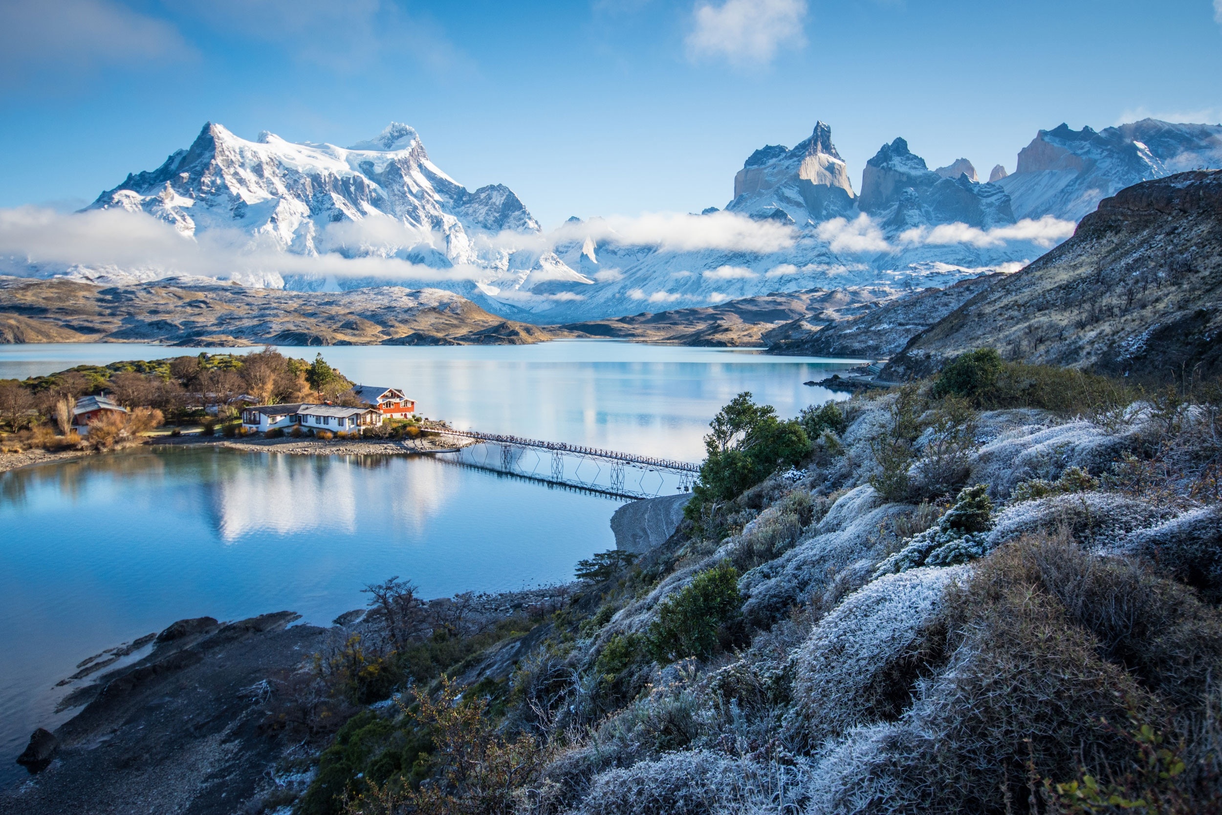 Torres del Paine National Park, Patagonian hiking, Exquisite beauty, Bergwelten, 2500x1670 HD Desktop