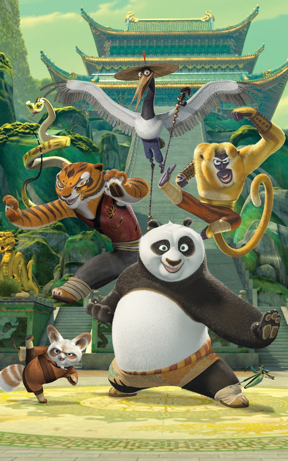Master Shifu: Kung Fu Panda, A red panda, the headmaster of the Jade Palace. 1210x1930 HD Wallpaper.