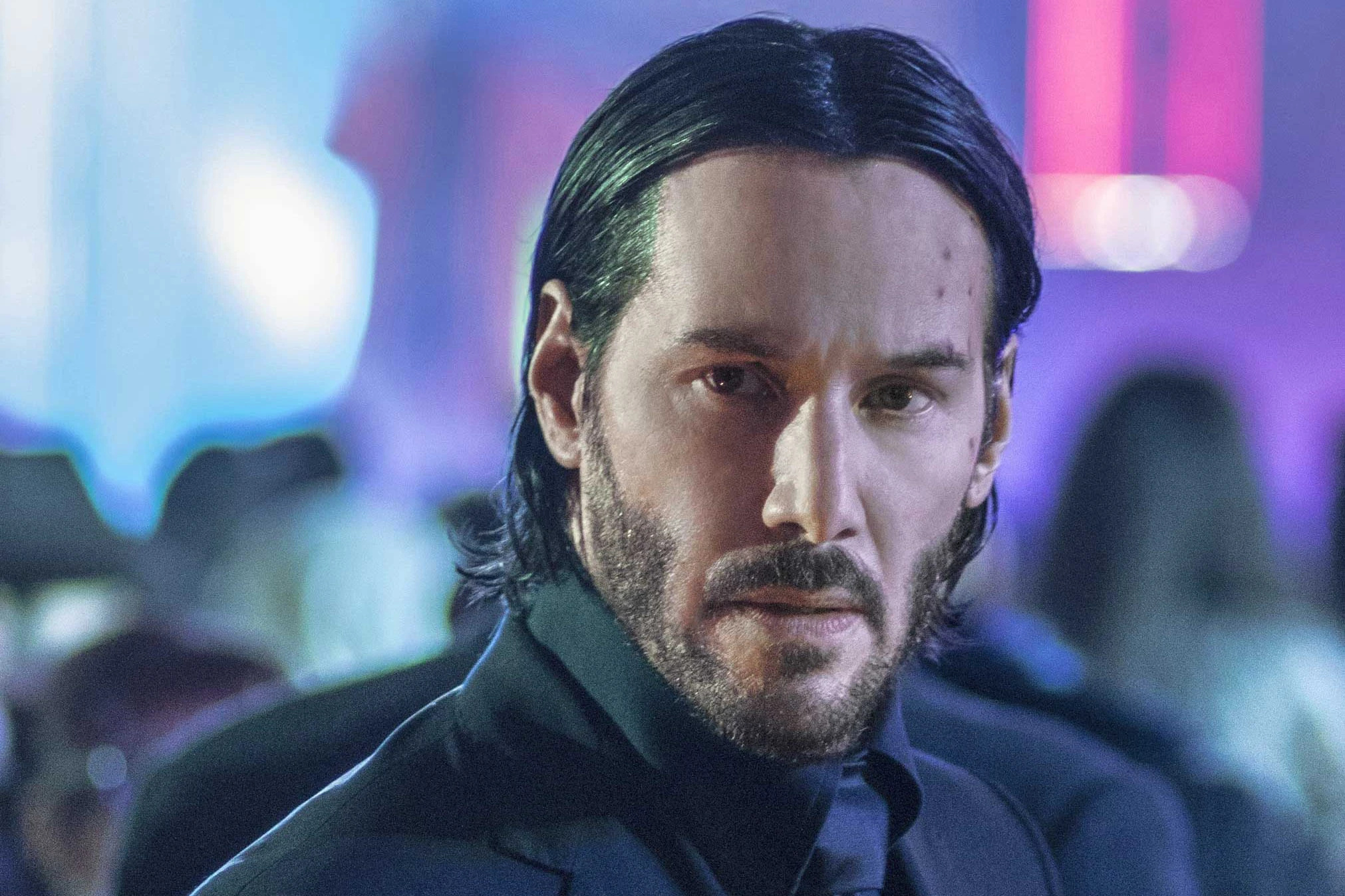 Keanu Reeves as John Wick, Action-packed thriller, High-octane sequel, Compelling storyline, 2030x1350 HD Desktop