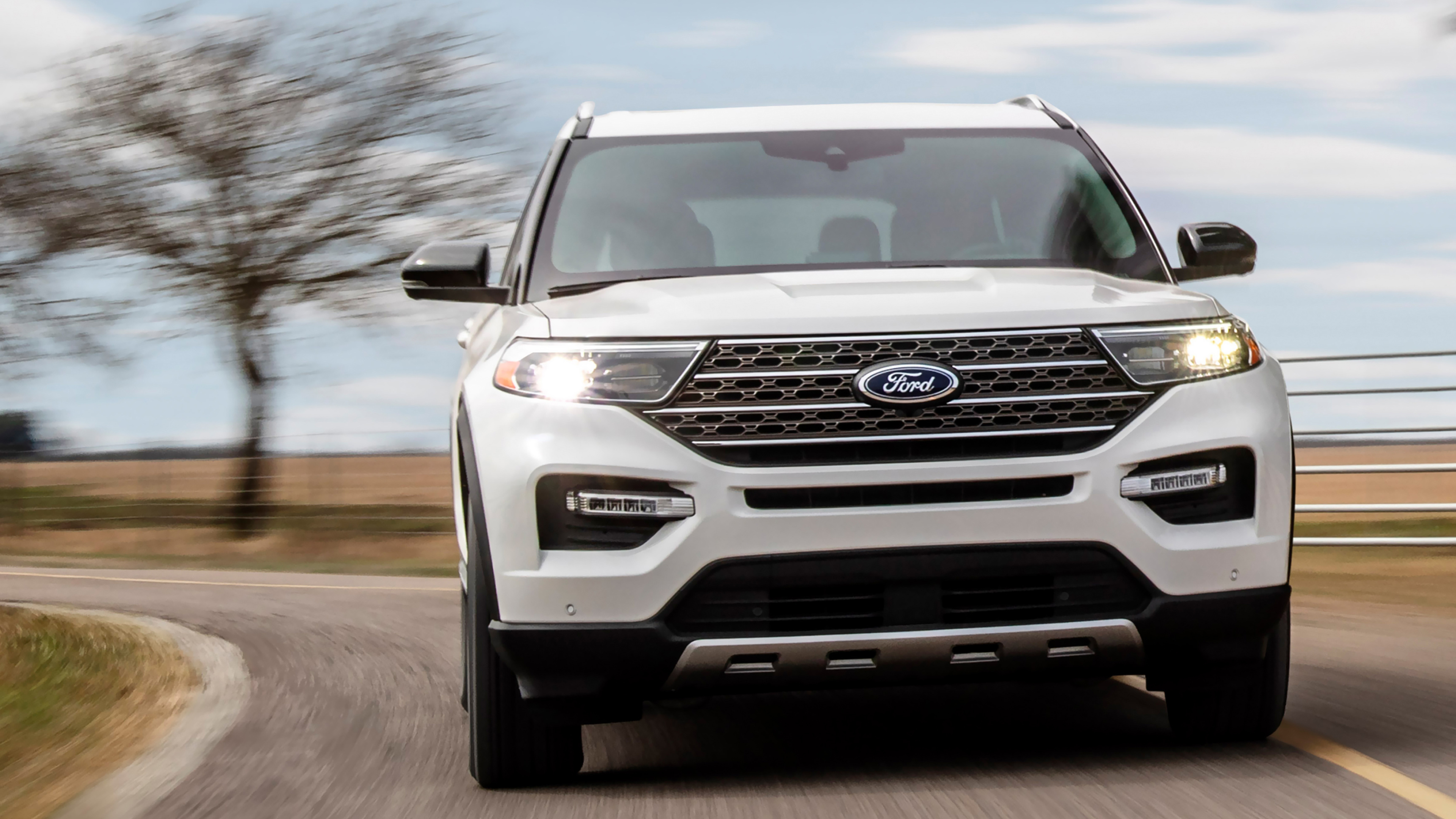 Ford Explorer, King Ranch edition, High-quality wallpapers, Stylish SUV, 3840x2160 4K Desktop