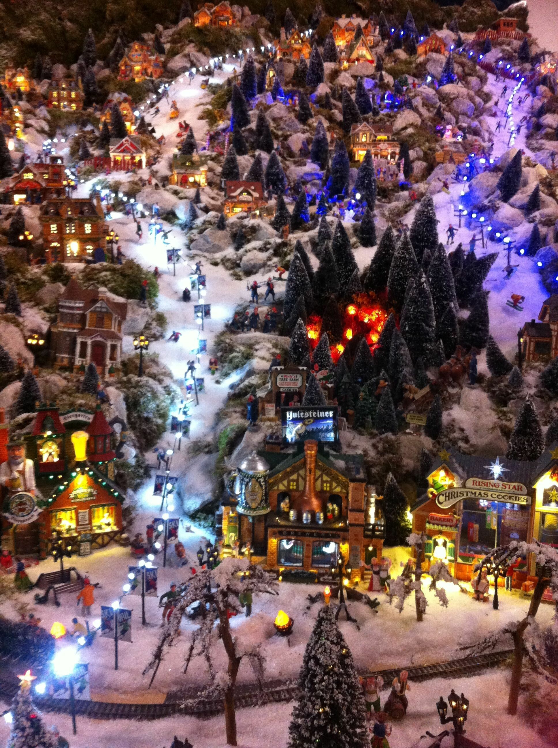 Christmas Village, Lemax Christmas Village, Festive display, Christmas town, 1940x2600 HD Phone