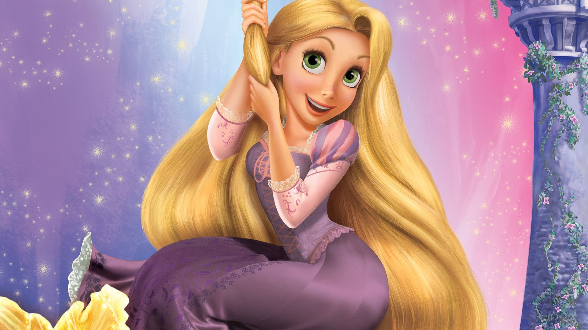 Rapunzel Animation, Disney princess, Rapunzel wallpapers, Magical kingdom, 1920x1080 Full HD Desktop