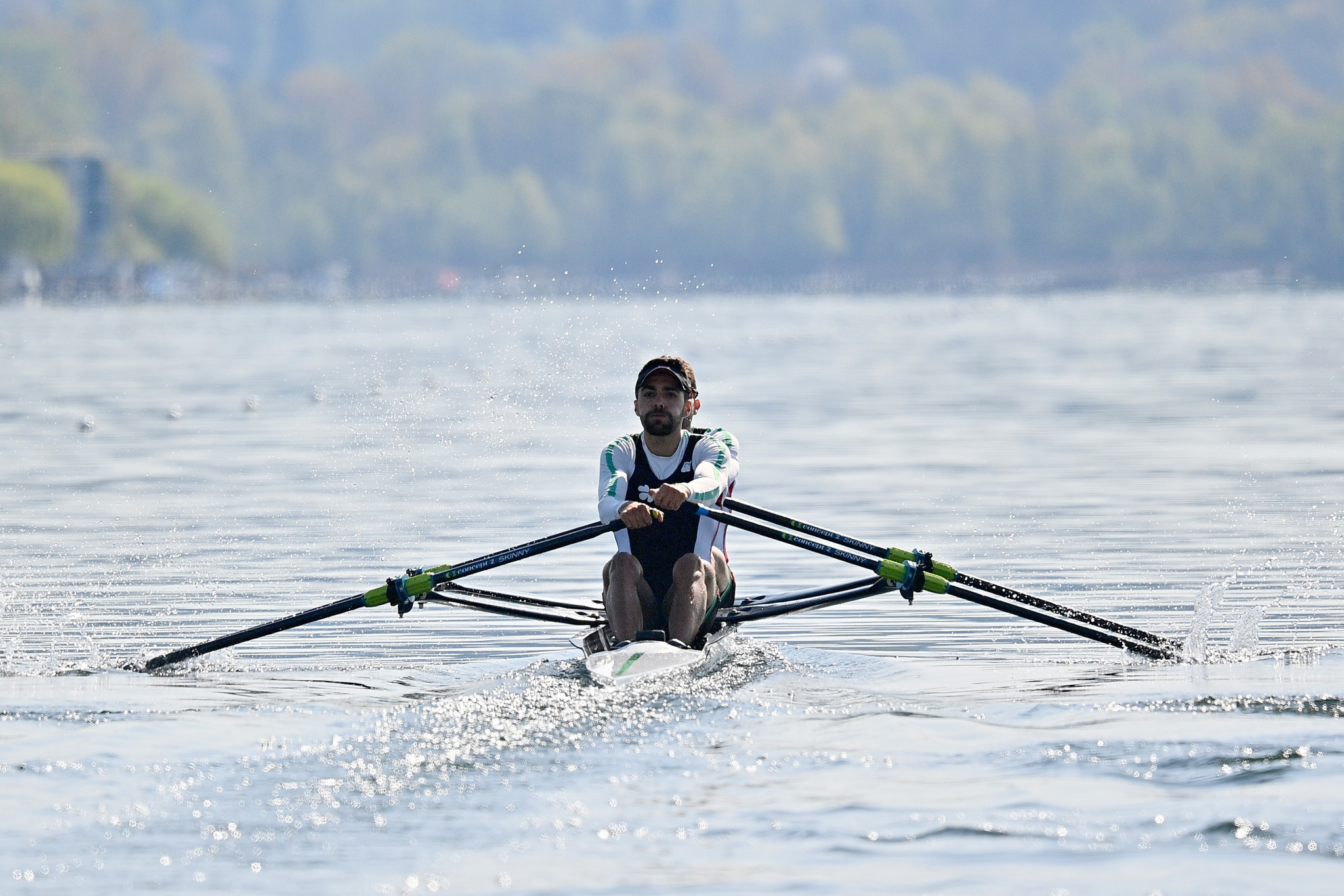 Rowing: Pedro Fraga and Nuno Mendes, Portuguese rowers, The lightweight double sculls category. 2050x1370 HD Wallpaper.