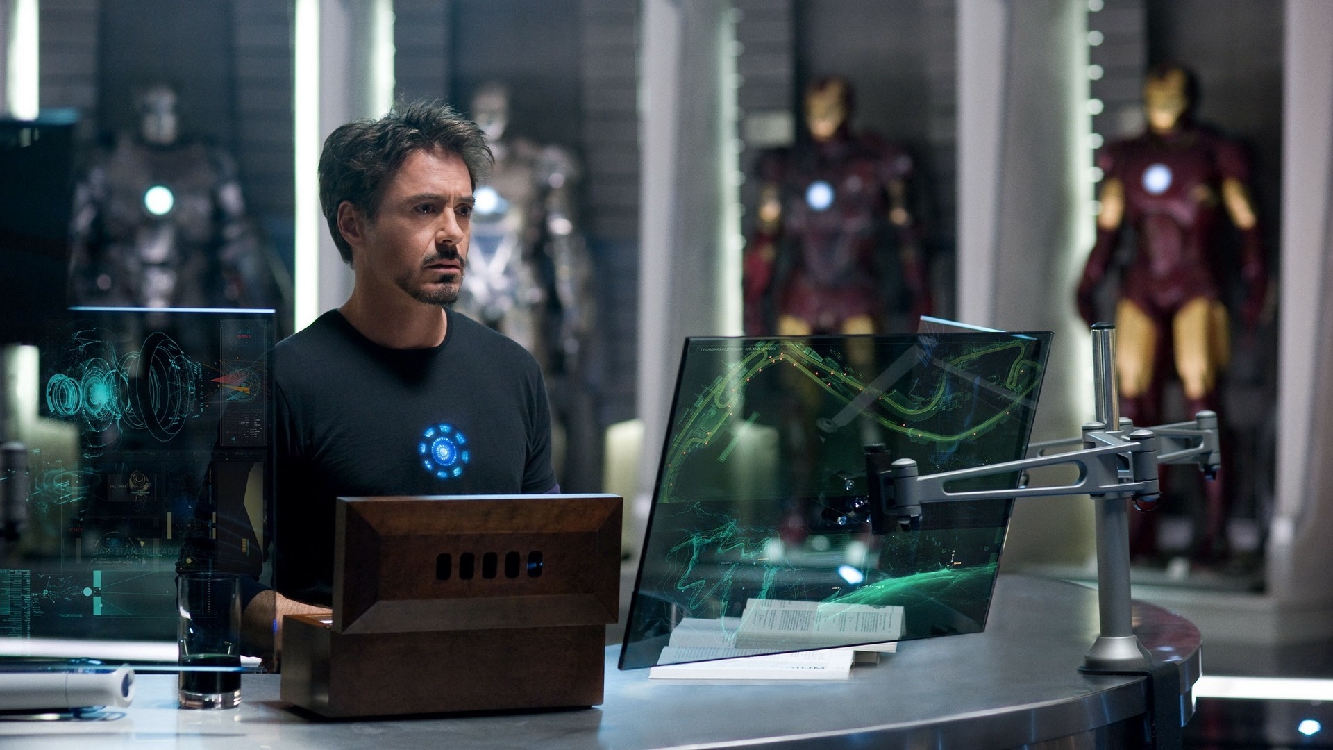 Tony Stark, Iron Man 2 Wallpaper, 1920x1080 Full HD Desktop