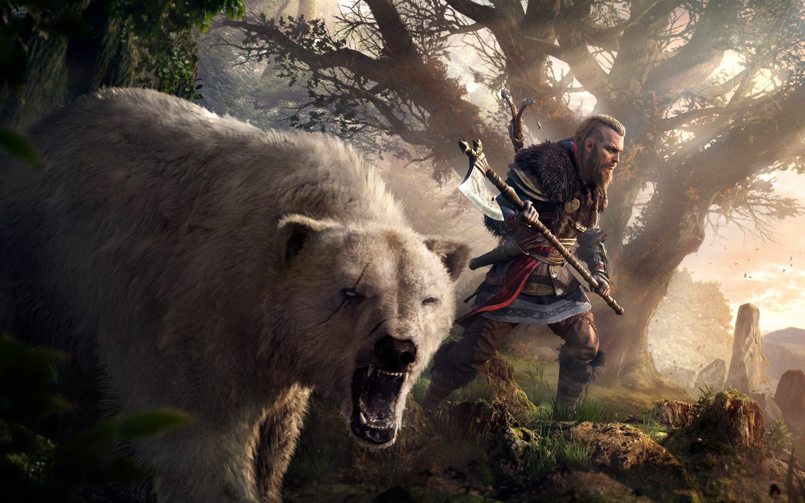 Assassin's Creed: Valhalla, Eivor Varinsdottir, A Viking from Norway. 2560x1600 HD Wallpaper.