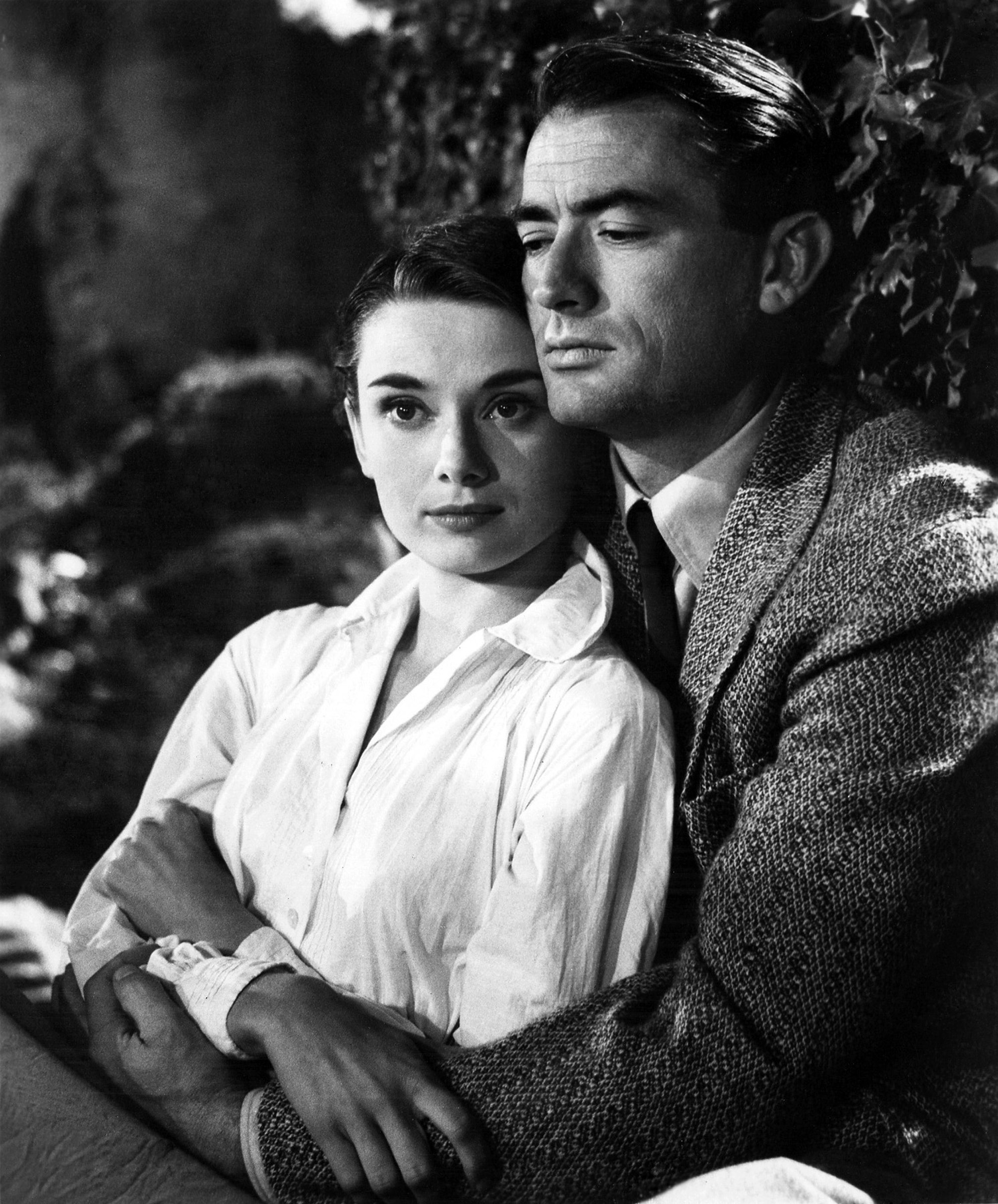 Audrey Hepburn, Roman Holiday, Gregory Peck, DVDBash, 2000x2420 HD Phone