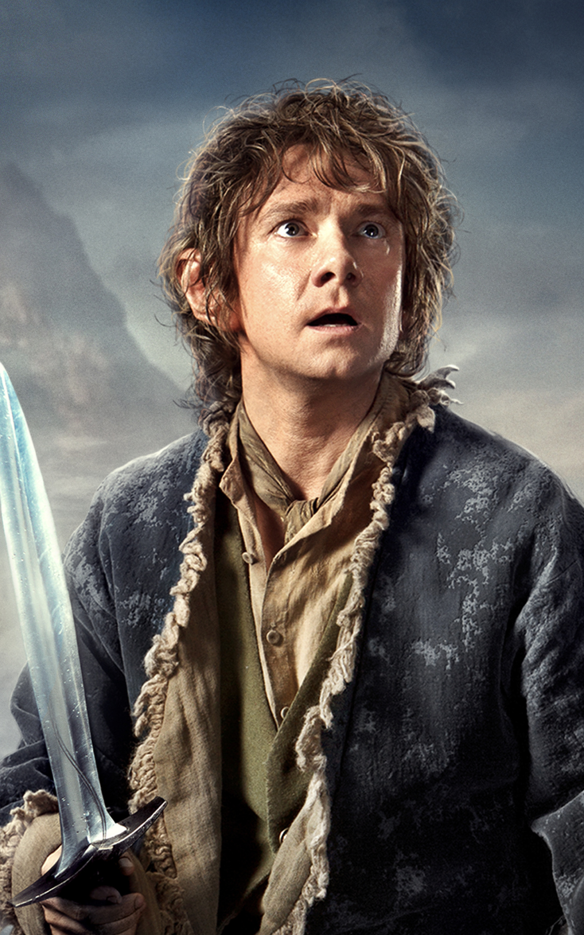 Bilbo Baggins character, Epic film, High-definition image, Cinematic excellence, 1200x1920 HD Handy