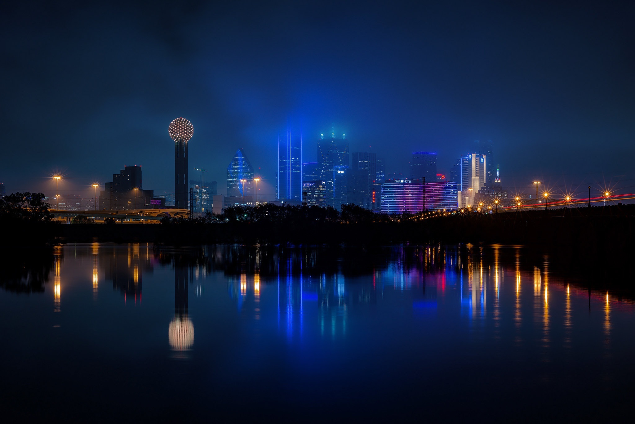 Dallas Skyline, HD wallpaper, Cityscape background image, Dallas city lights, 2050x1370 HD Desktop