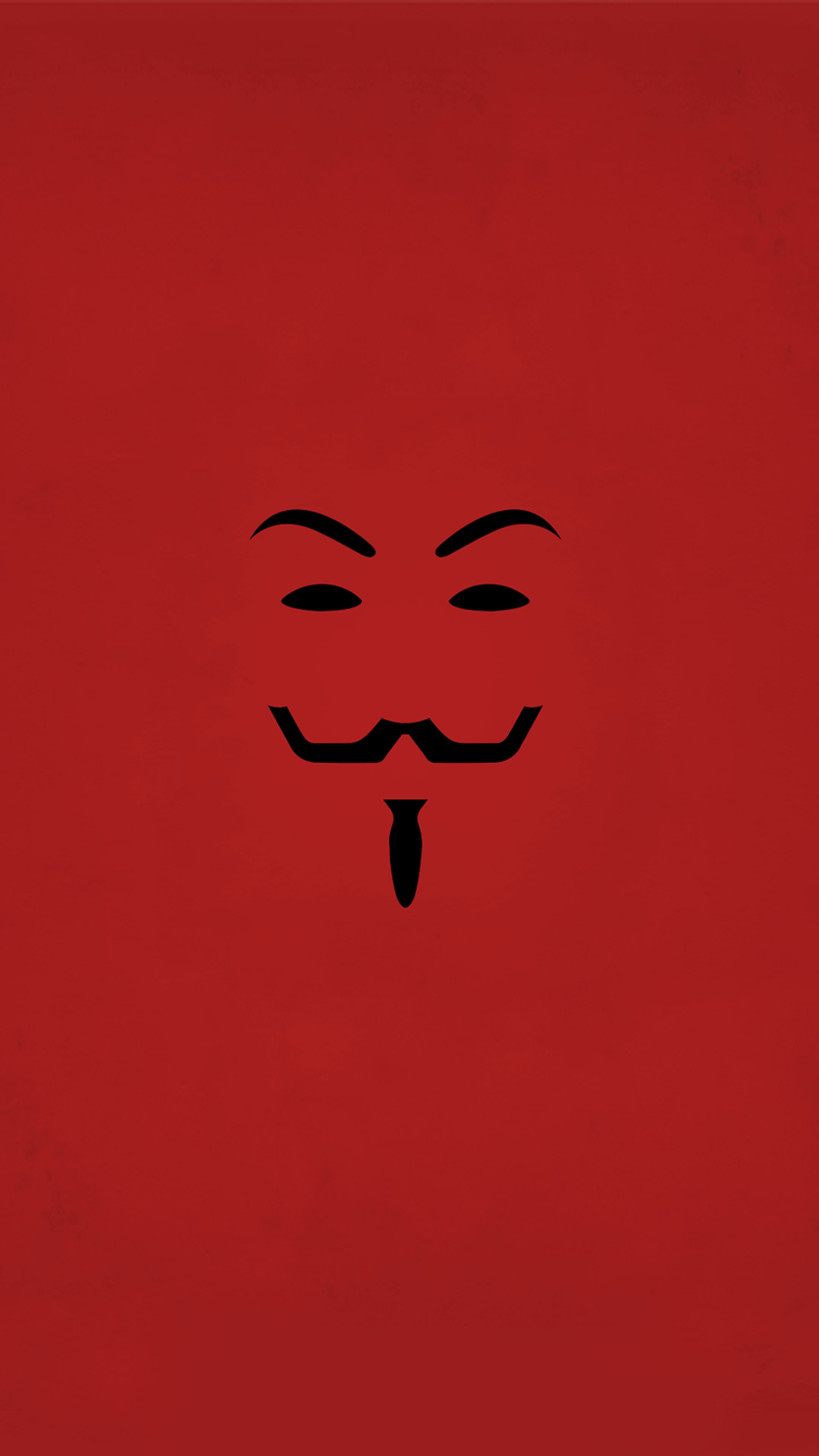 Guy Fawkes Mask: V for Vendetta, Used by the fictional F-Society in Mr. Robot. 2160x3840 4K Wallpaper.
