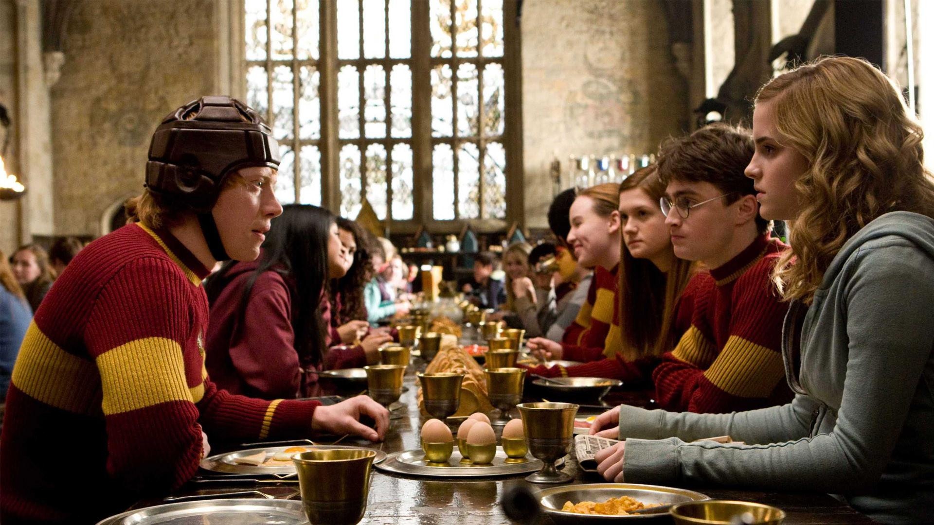 Harry Potter trio, Ron Weasley, Rupert Grint, Emma Watson, 1920x1080 Full HD Desktop